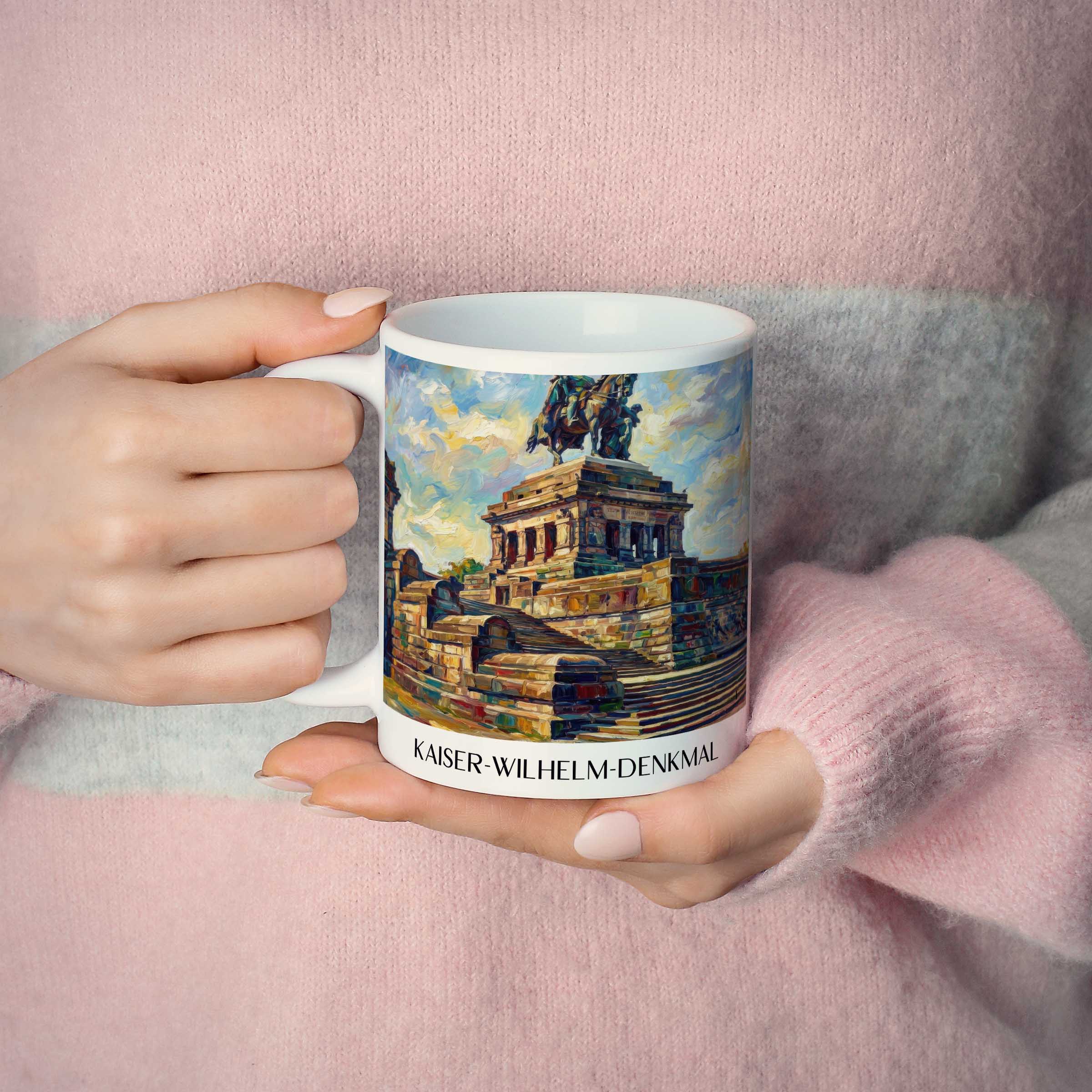 kaiser-wilhelm-denkmal-koblenz-deutschland-kaffeebecher-oil-painting-oelgemaelde