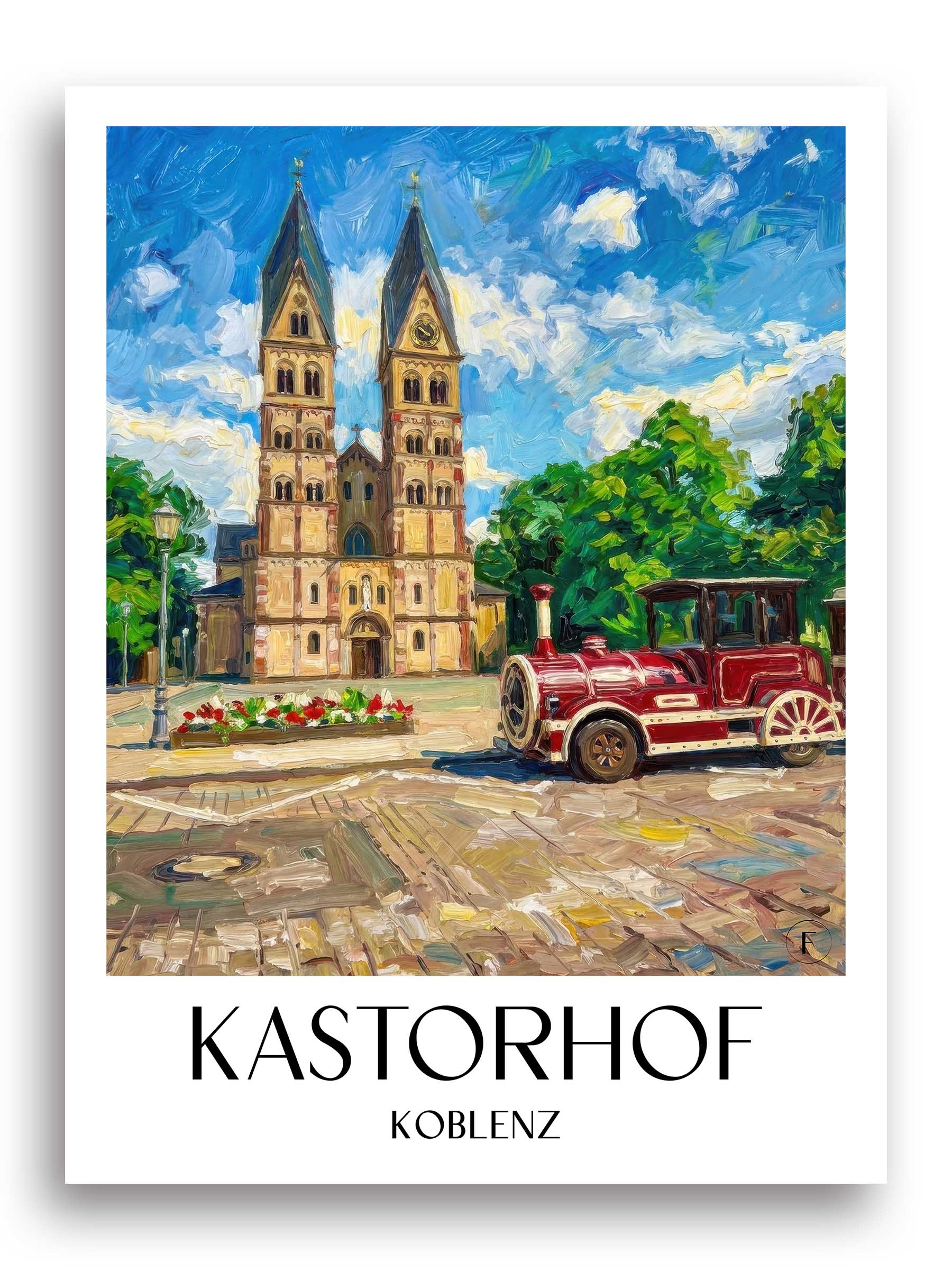 kastorhof-koblenz-deutschland-poster-oil-painting-oelgemaelde