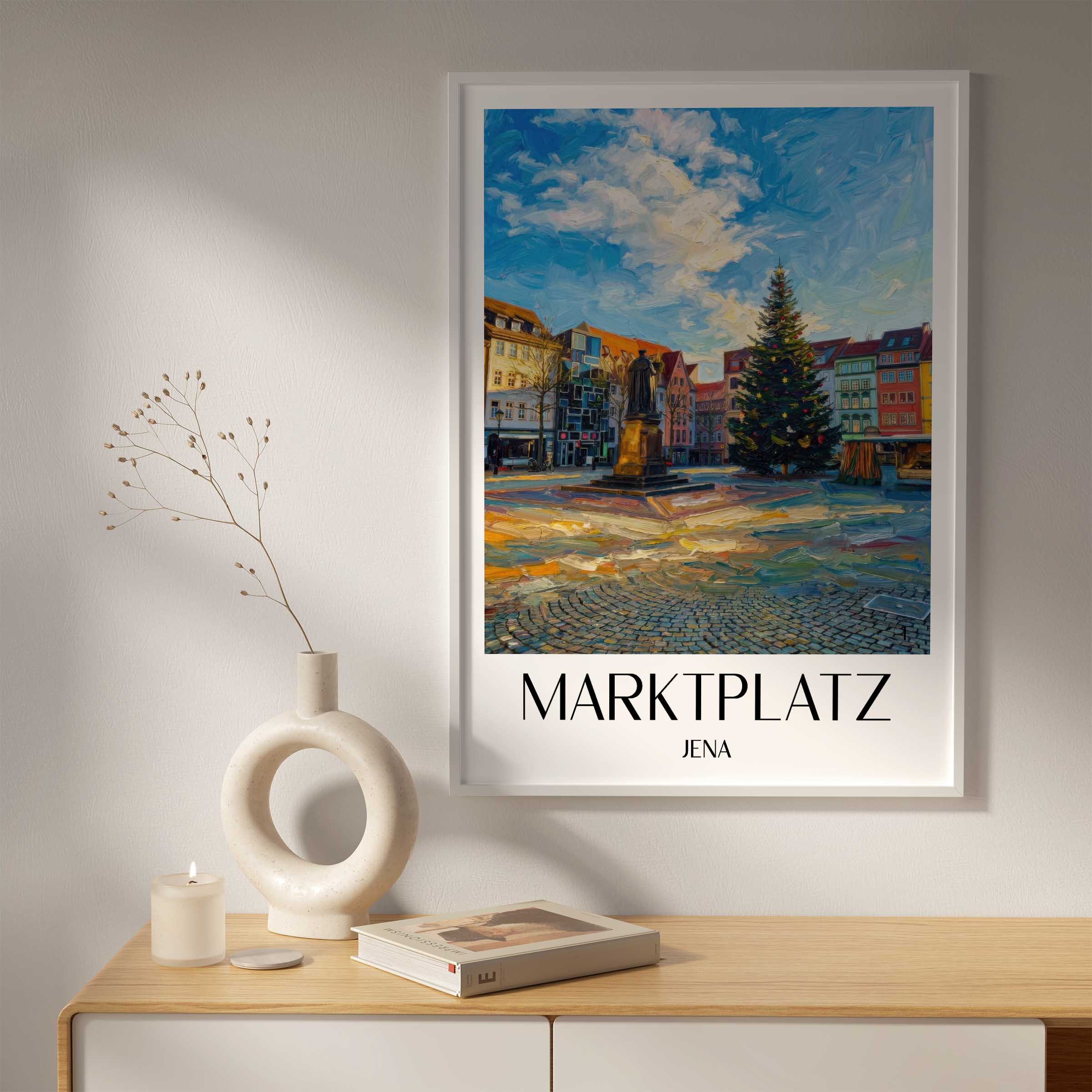 marktplatz-jena-deutschland-poster-oil-painting-oelgemaelde