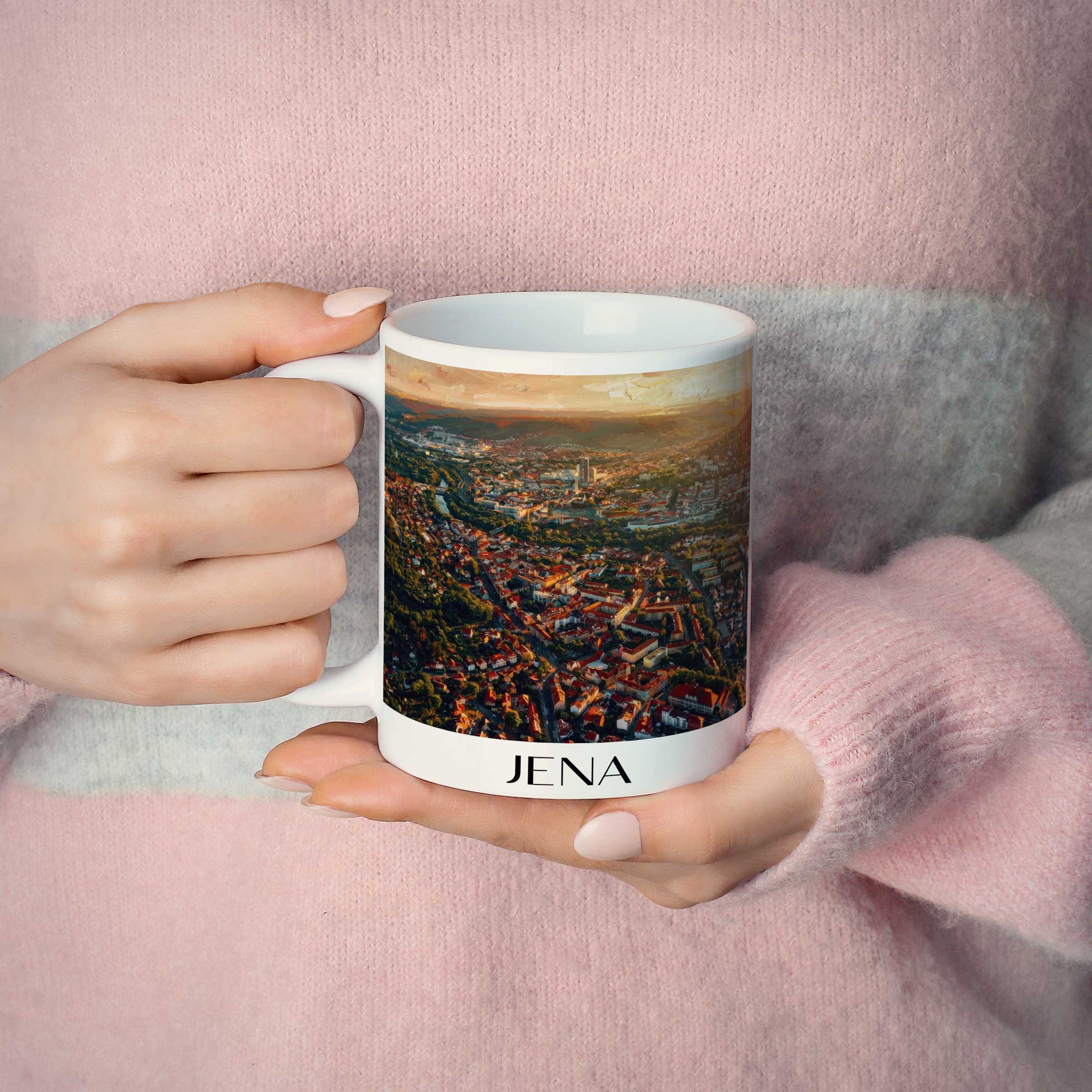 jena-thüringen-deutschland-kaffeebecher-oil-painting-oelgemaelde
