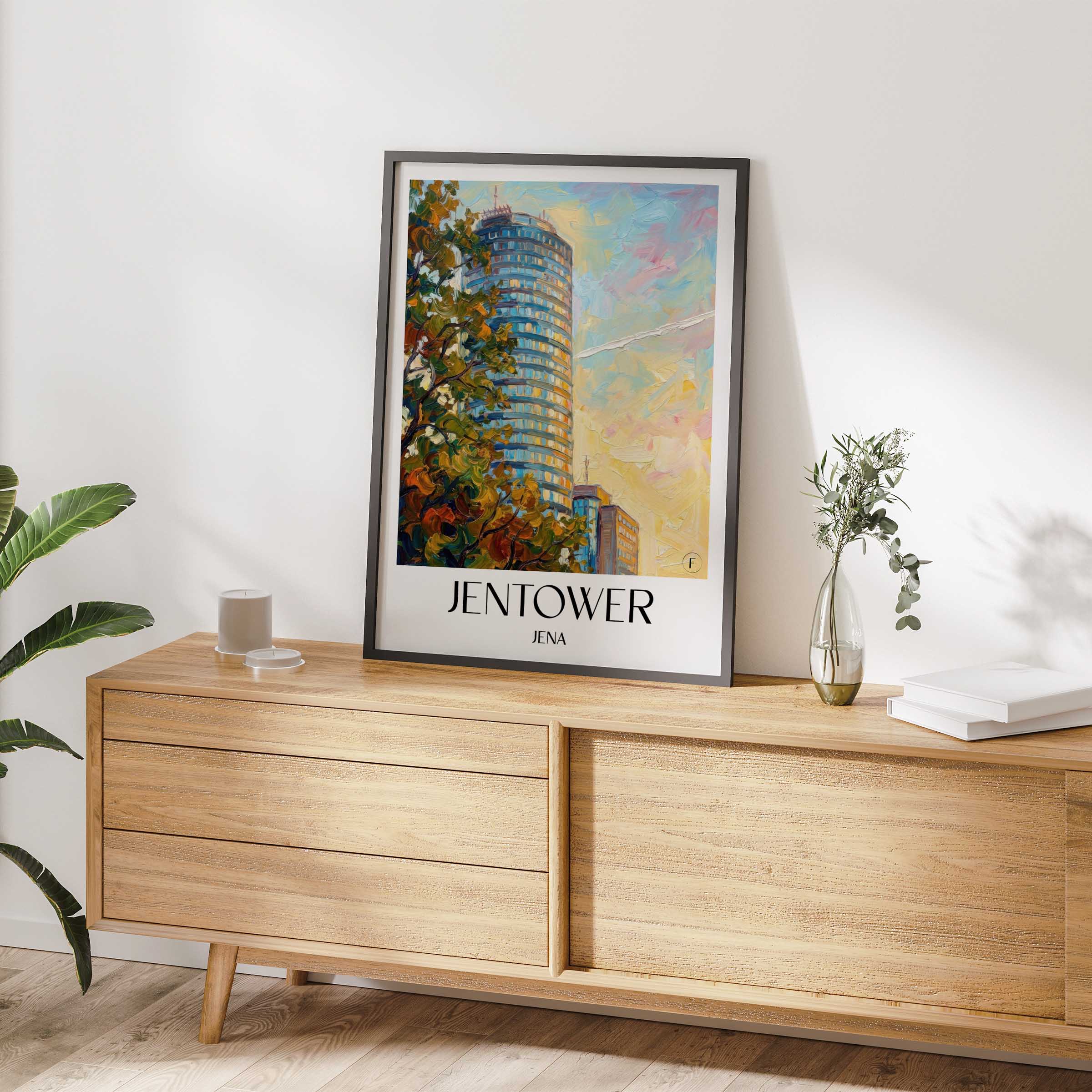 jentower-jena-deutschland-poster-oil-painting-oelgemaelde