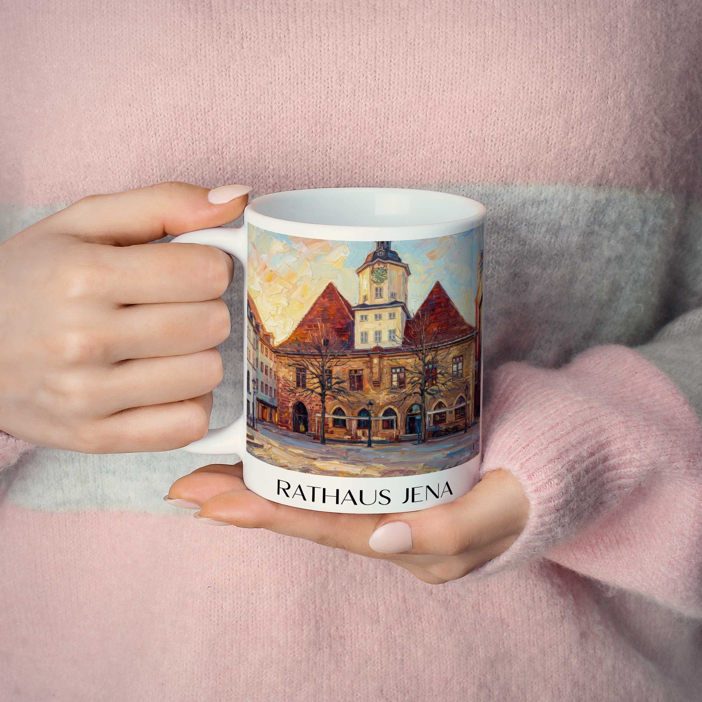 rathaus-jena-deutschland-kaffeebecher-oil-painting-oelgemaelde