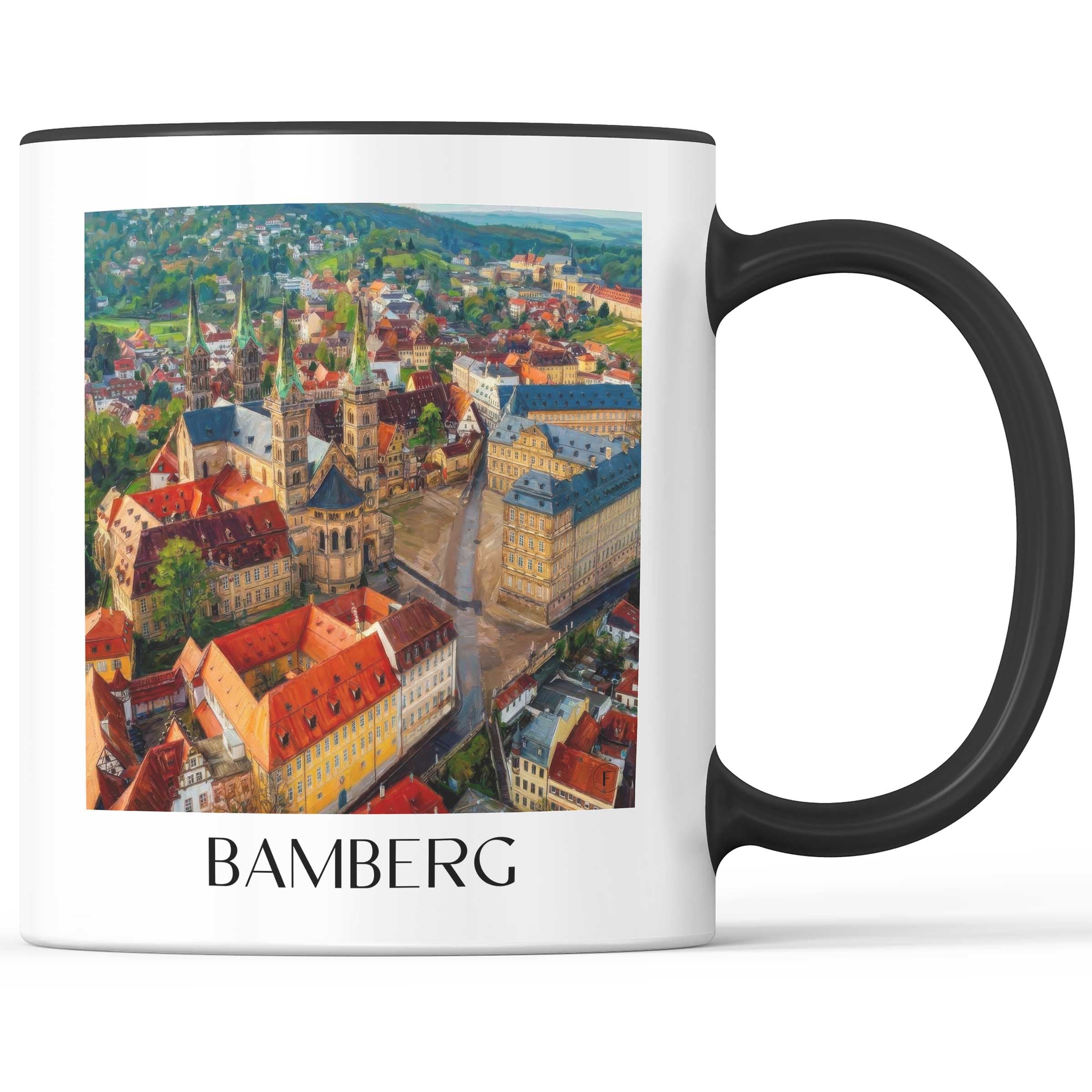bamberg-oberfranken-deutschland-kaffeebecher-oil-painting-oelgemaelde