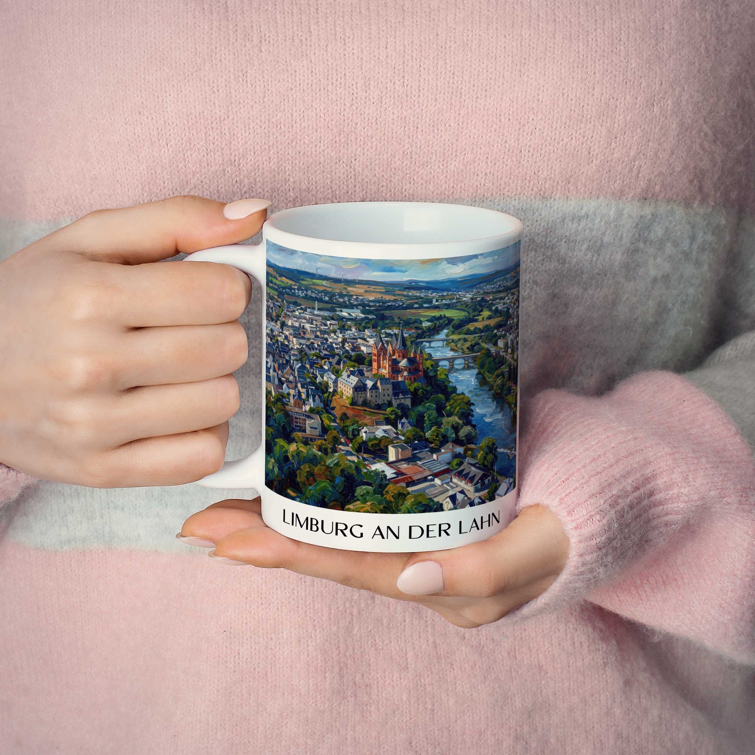 limburg-an-der-lahn-hessen-deutschland-kaffeebecher-oil-painting-oelgemaelde