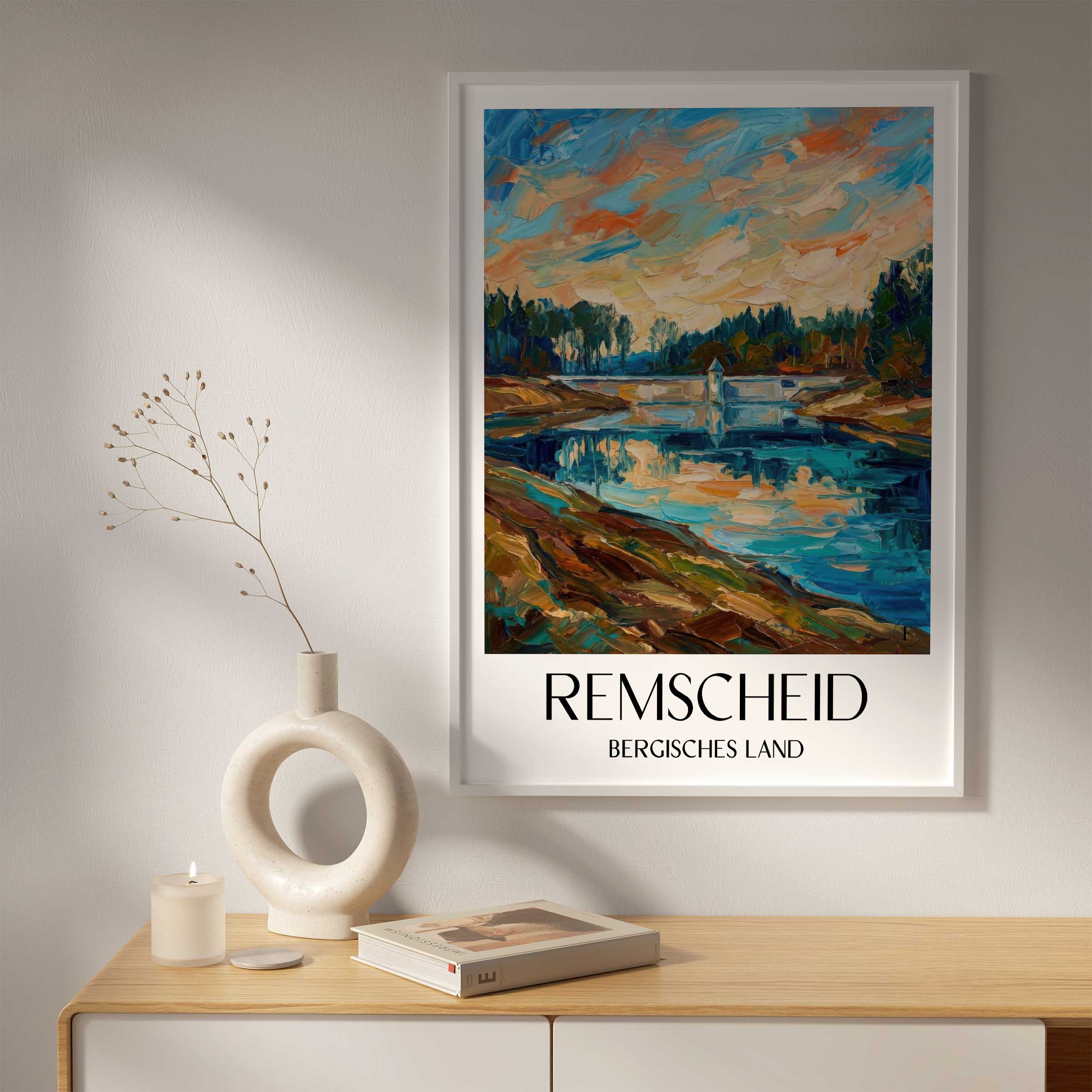 remscheid-bergisches-land-deutschland-poster-oil-painting-oelgemaelde
