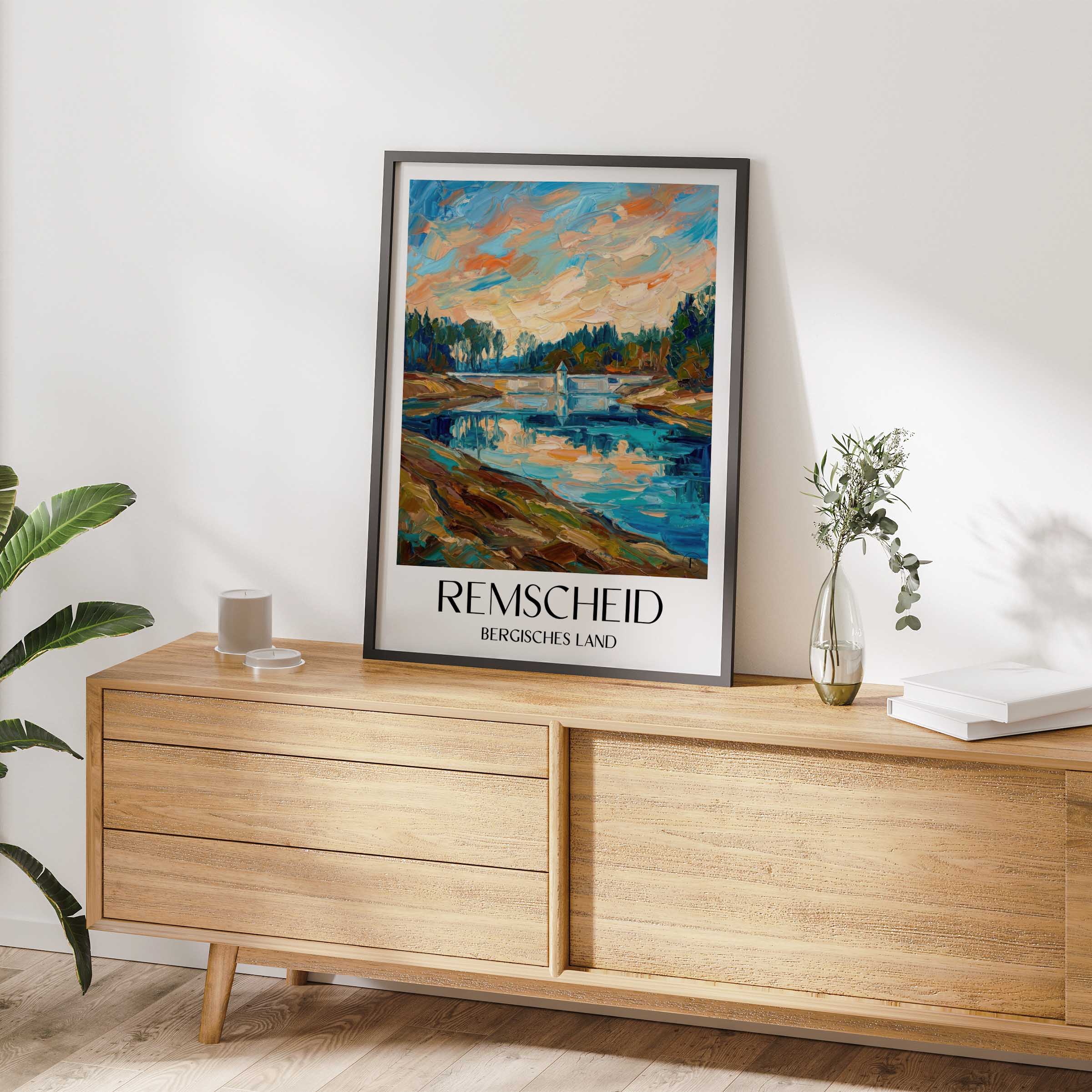 remscheid-bergisches-land-deutschland-poster-oil-painting-oelgemaelde