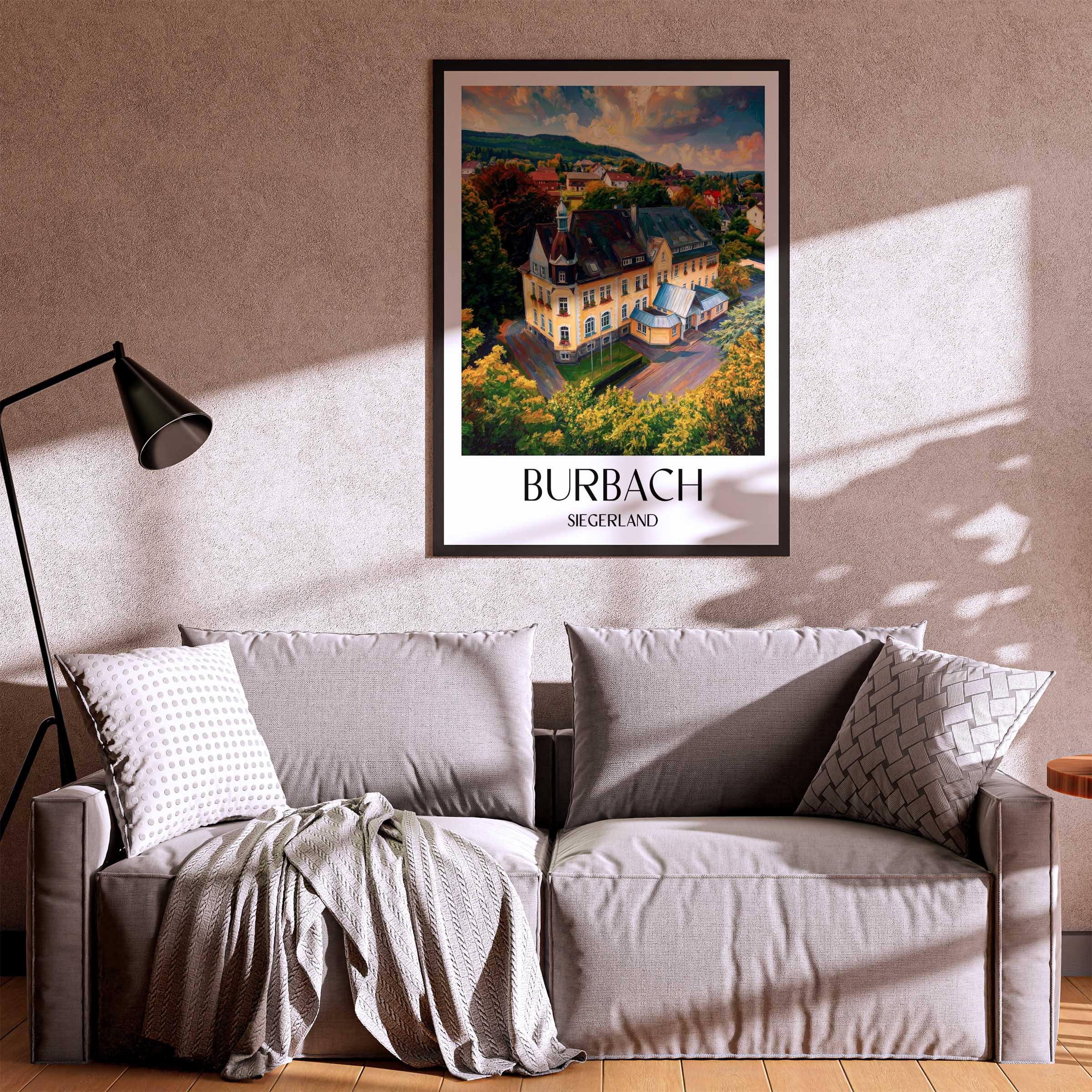 burbach-siegerland-deutschland-poster-oil-painting-oelgemaelde