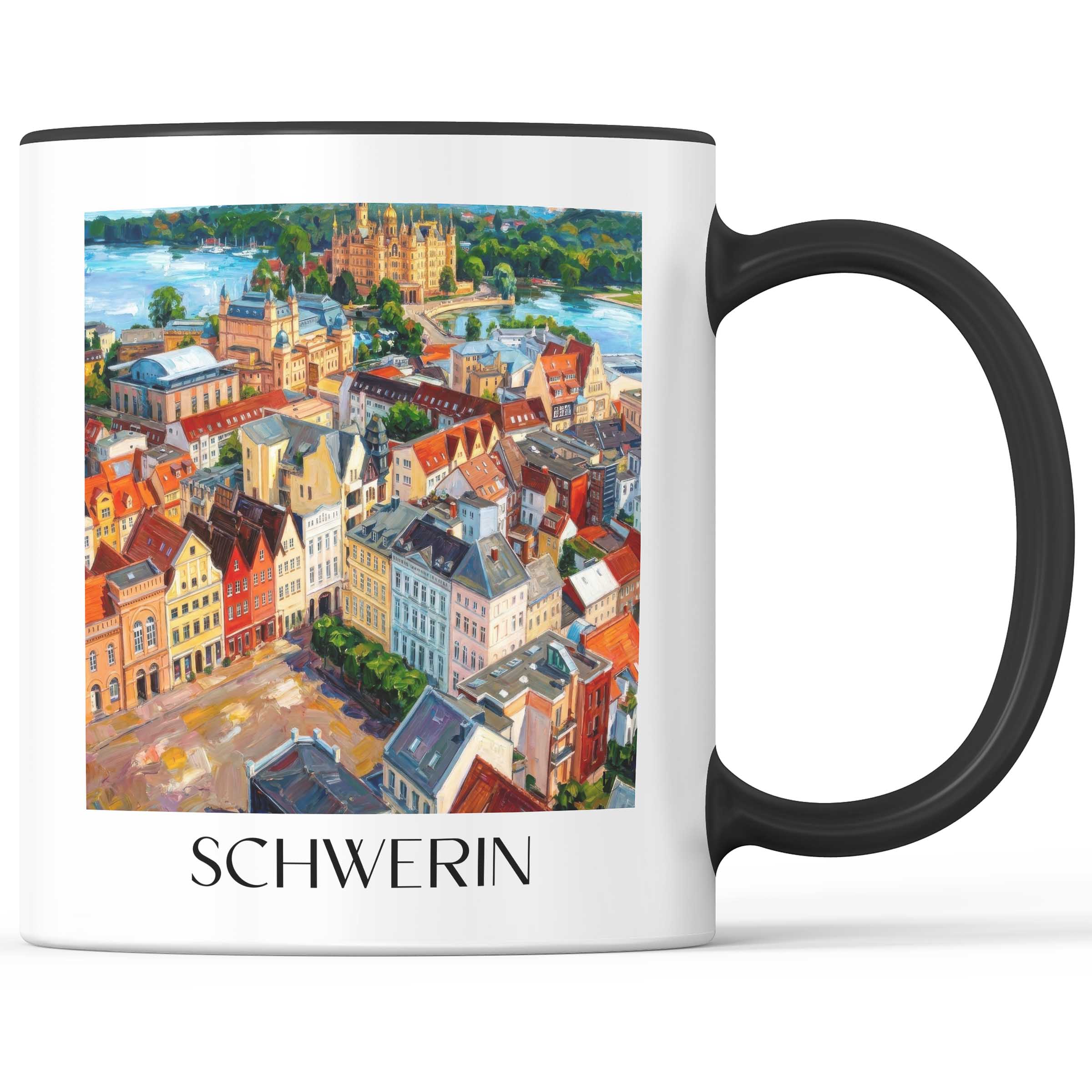 schwerin-mecklenburg-deutschland-kaffeebecher-oil-painting-oelgemaelde