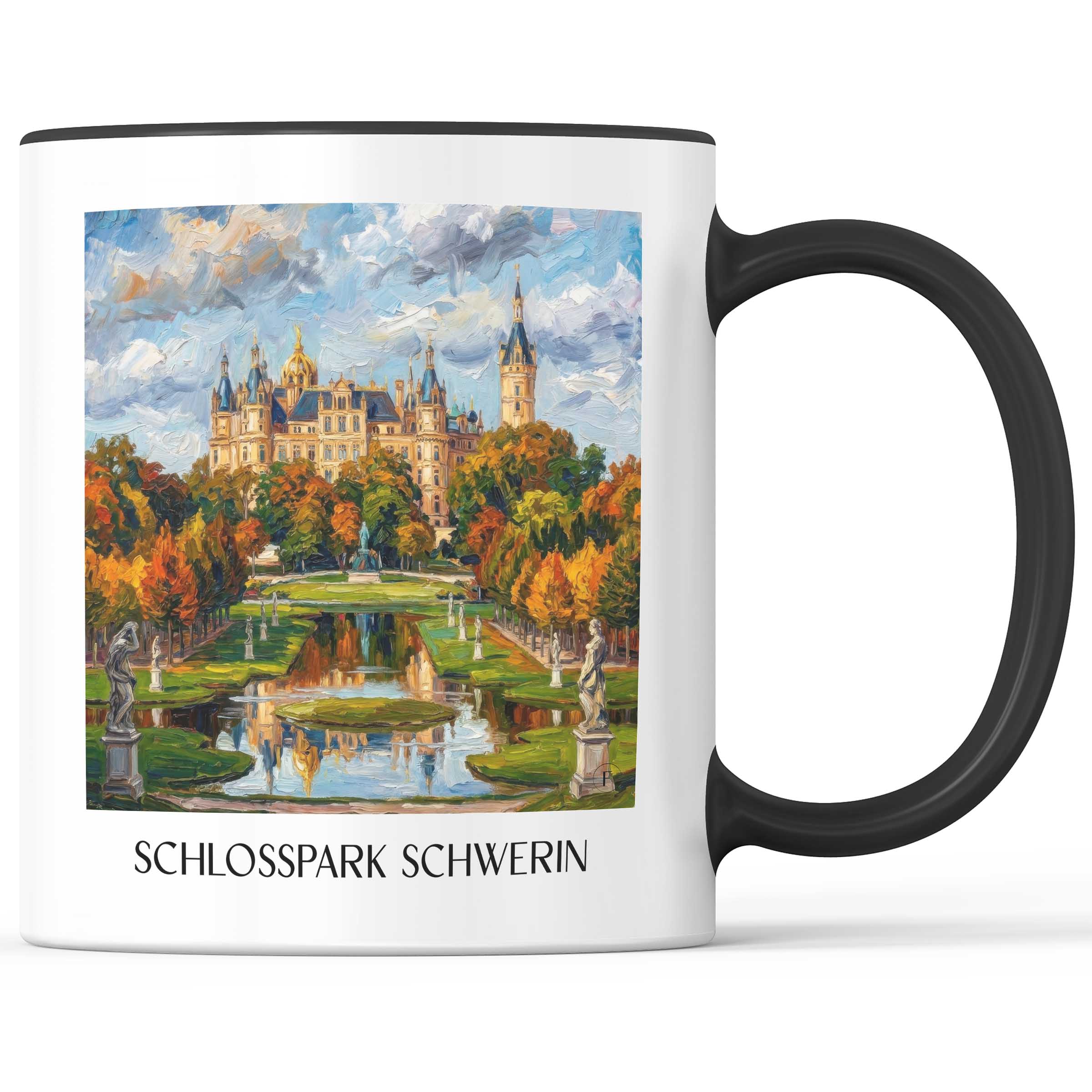 schlosspark-schwerin-deutschland-kaffeebecher-oil-painting-oelgemaelde