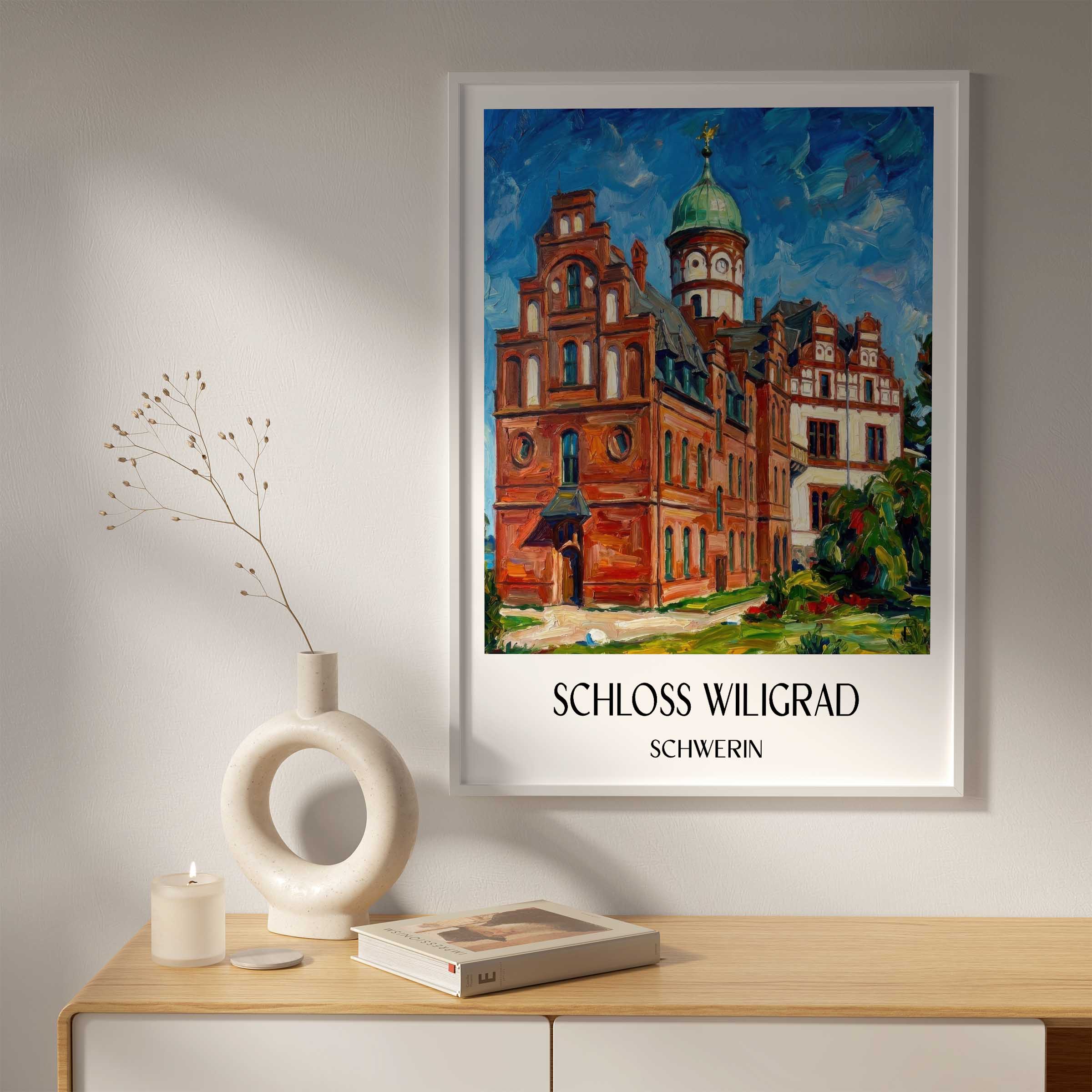 schloss-wiligrad-schwerin-deutschland-poster-oil-painting-oelgemaelde