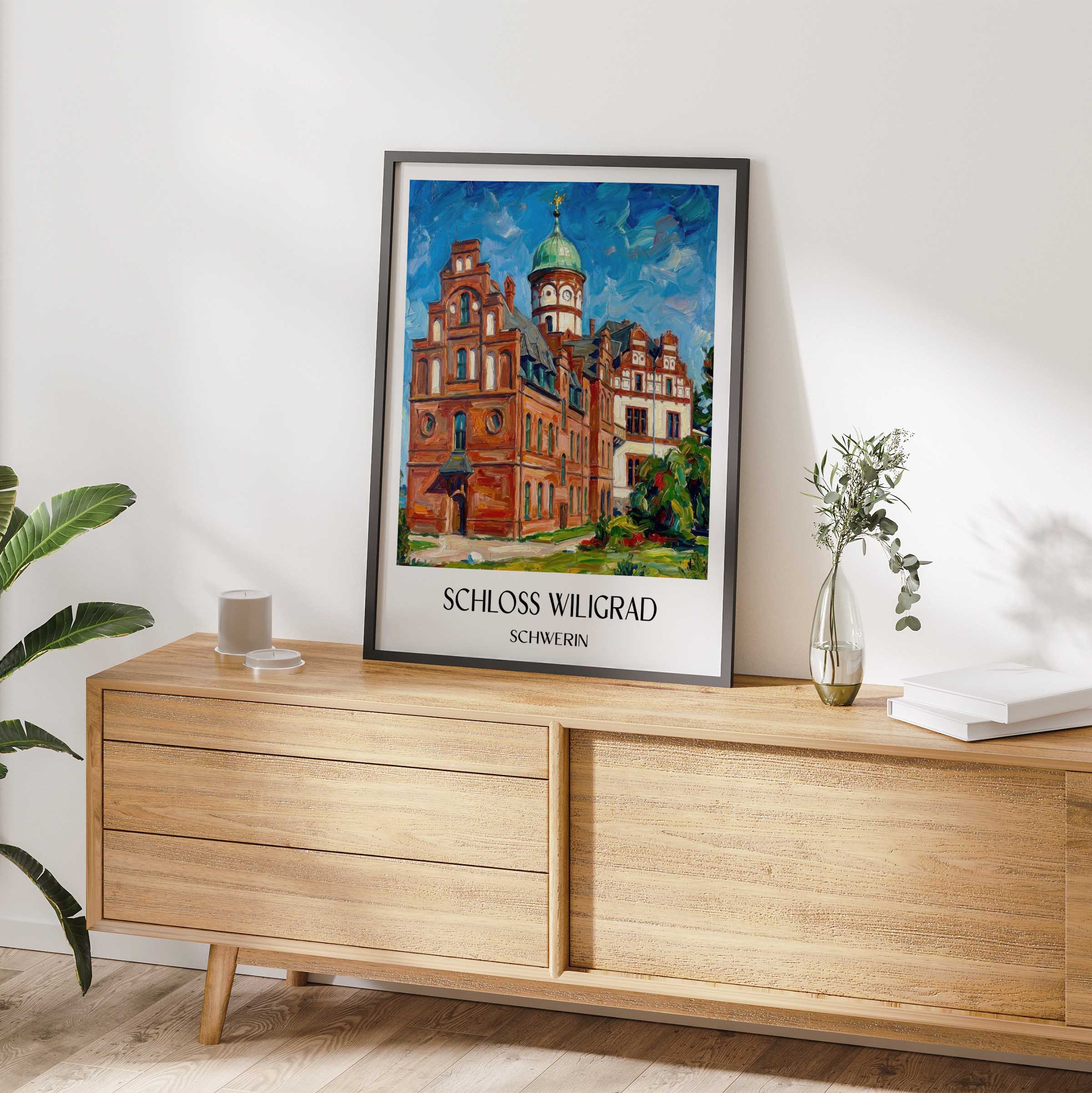 schloss-wiligrad-schwerin-deutschland-poster-oil-painting-oelgemaelde