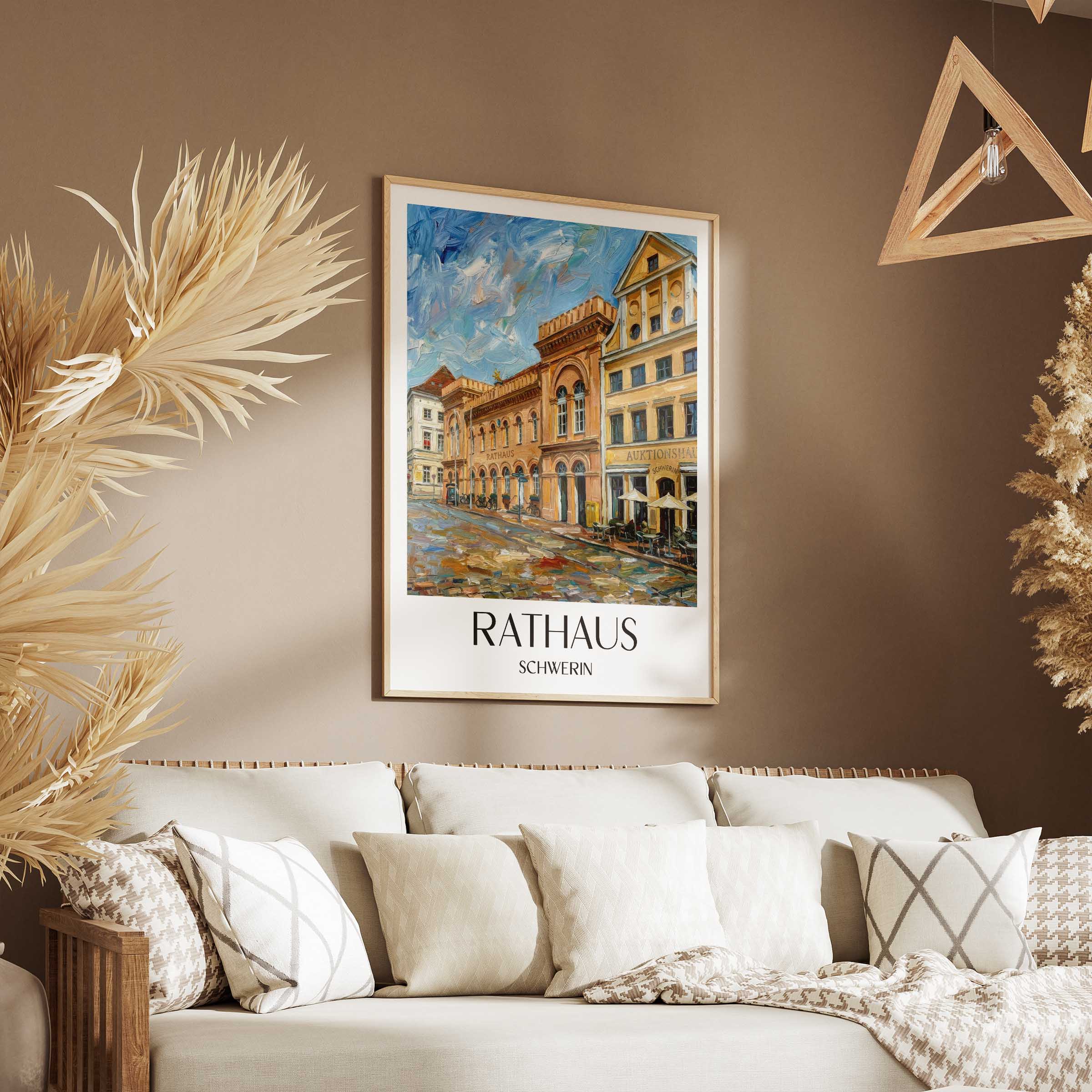 rathaus-schwerin-deutschland-poster-oil-painting-oelgemaelde