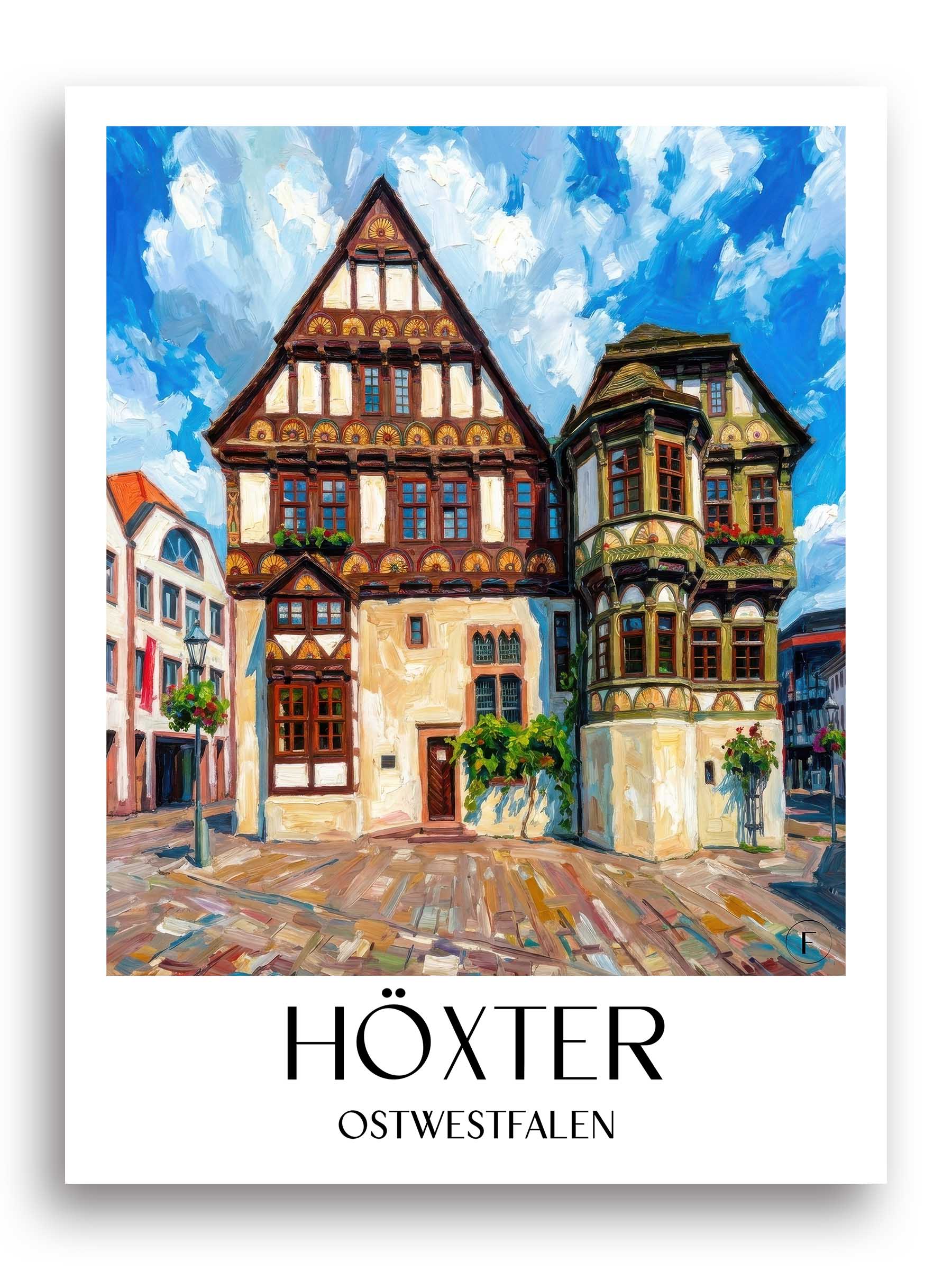 höxter-ostwestfalen-deutschland-poster-oil-painting-oelgemaelde
