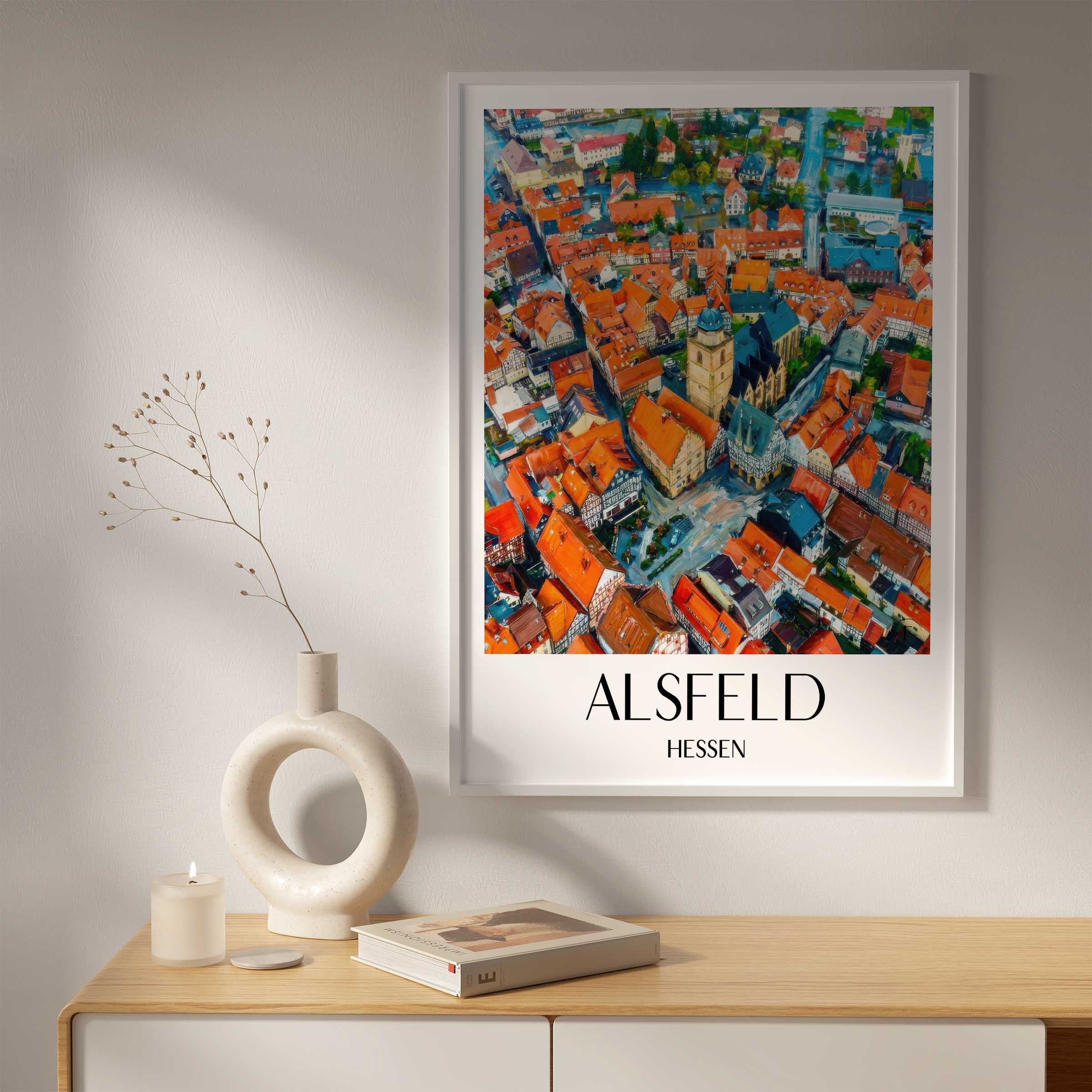 alsfeld-hessen-deutschland-poster-oil-painting-oelgemaelde