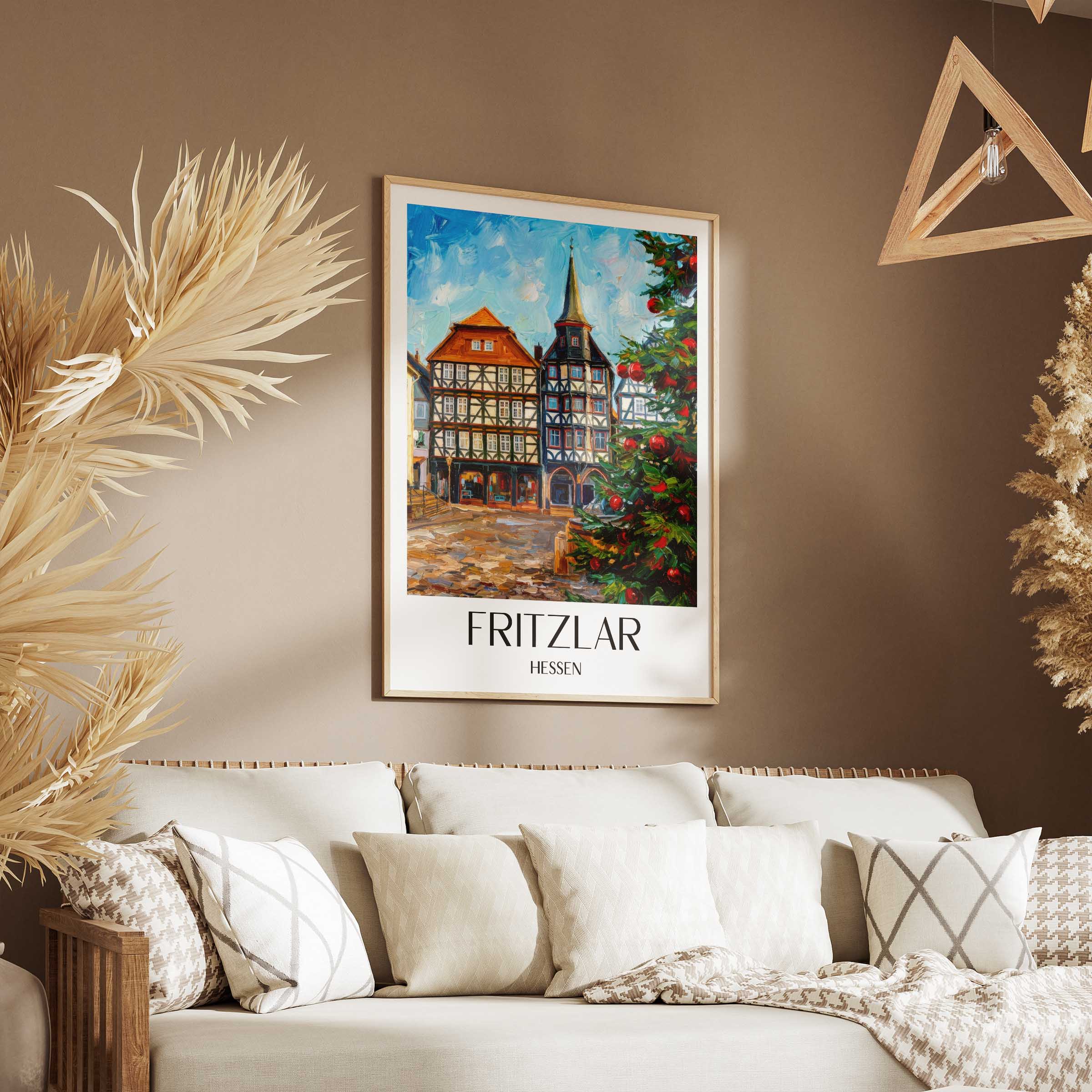 fritzlar-hessen-deutschland-poster-oil-painting-oelgemaelde