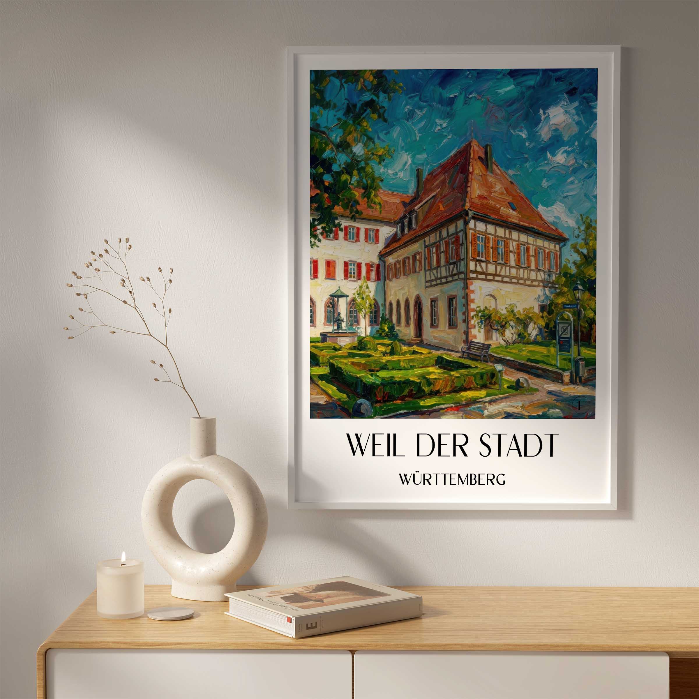 weil-der-stadt-württemberg-deutschland-poster-oil-painting-oelgemaelde