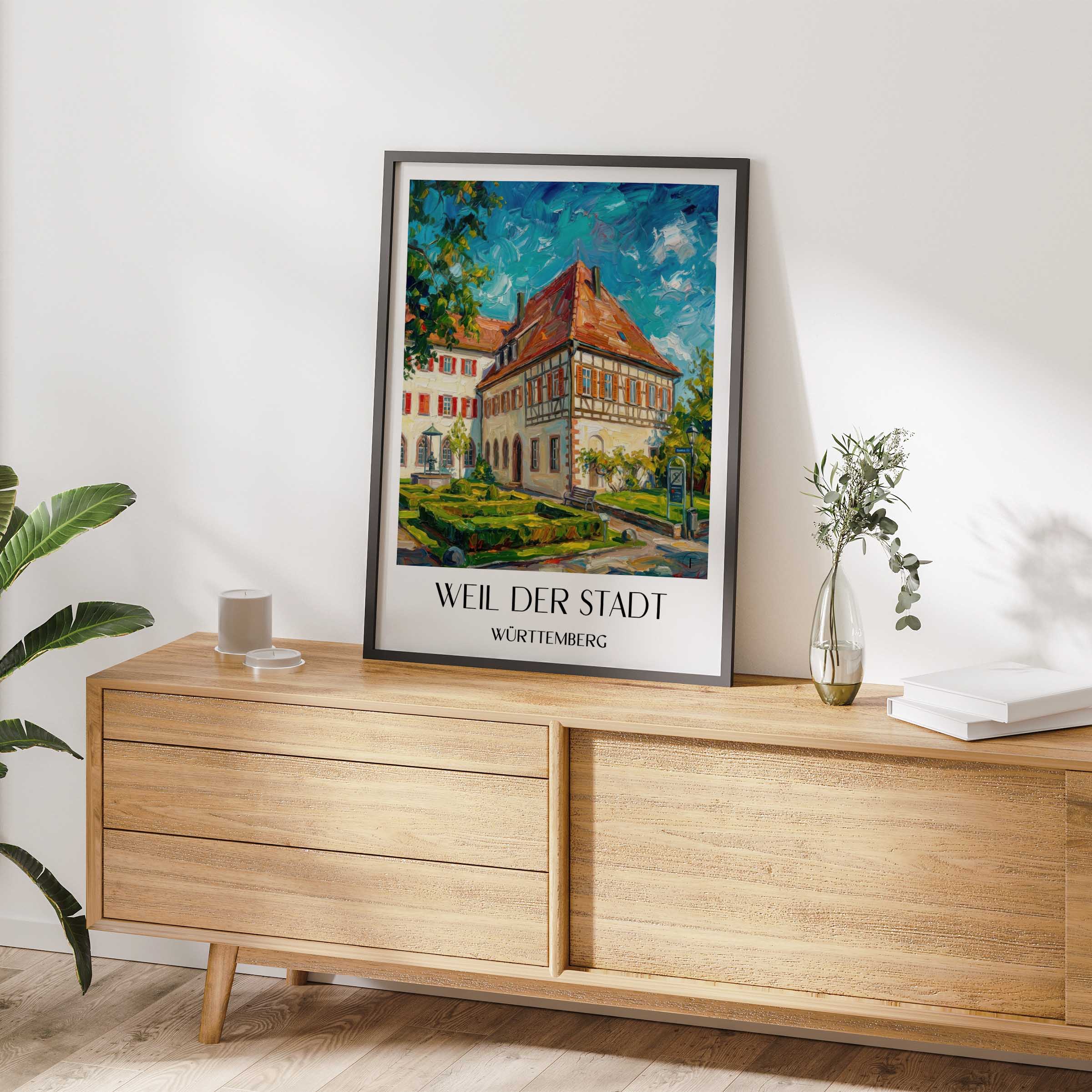 weil-der-stadt-württemberg-deutschland-poster-oil-painting-oelgemaelde