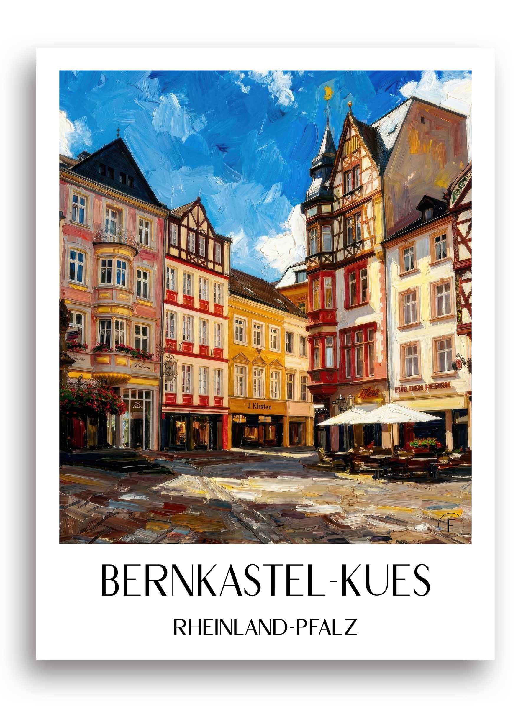bernkastel-kues-rheinland-pfalz-deutschland-poster-oil-painting-oelgemaelde