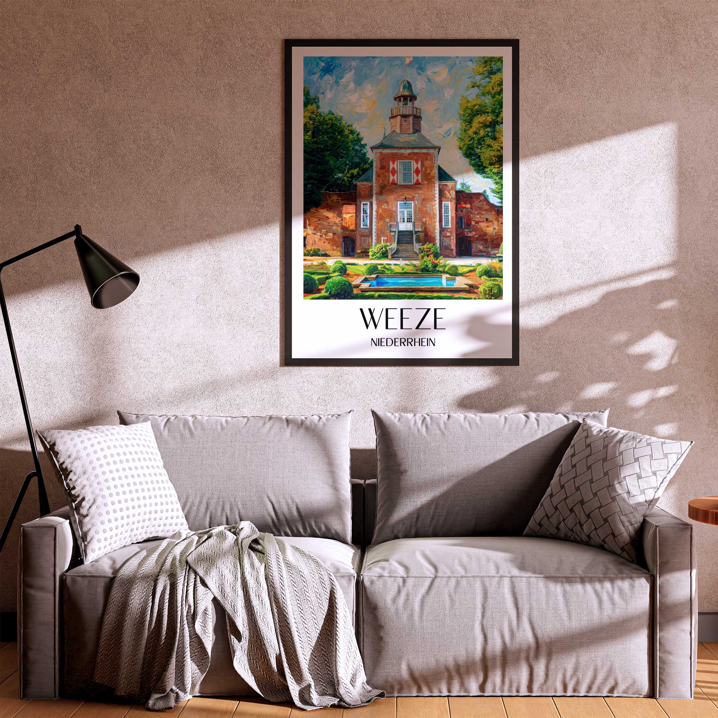 weeze-niederrhein-deutschland-poster-oil-painting-oelgemaelde