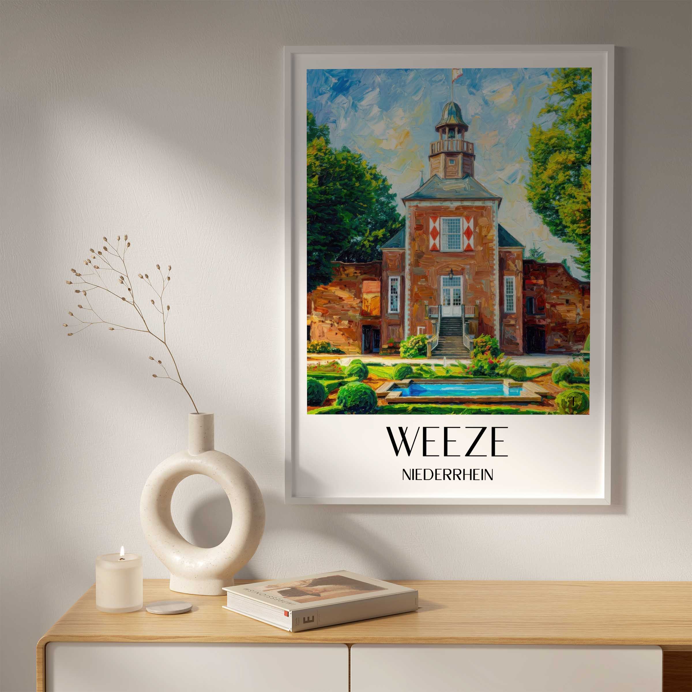 weeze-niederrhein-deutschland-poster-oil-painting-oelgemaelde
