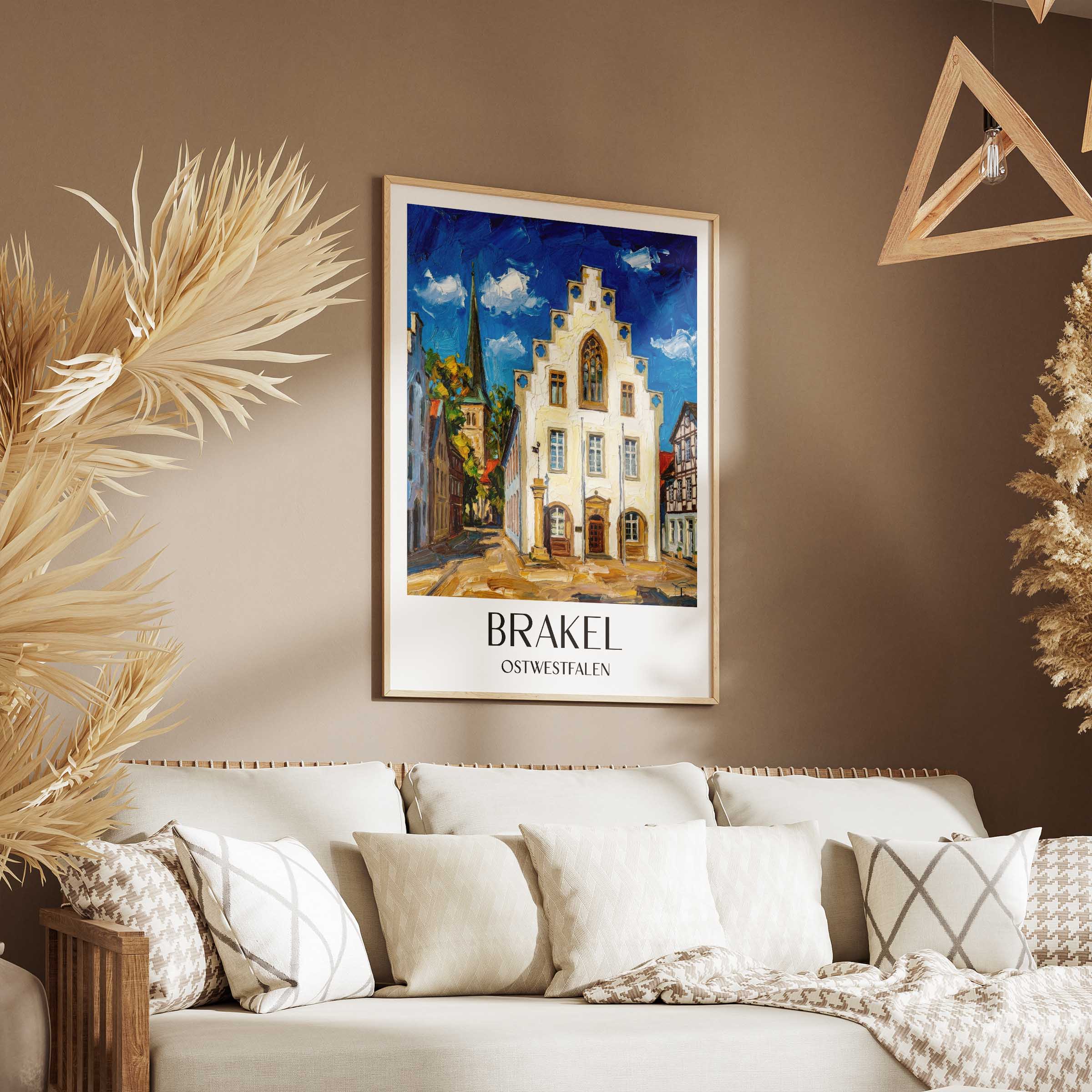 brakel-ostwestfalen-deutschland-poster-oil-painting-oelgemaelde