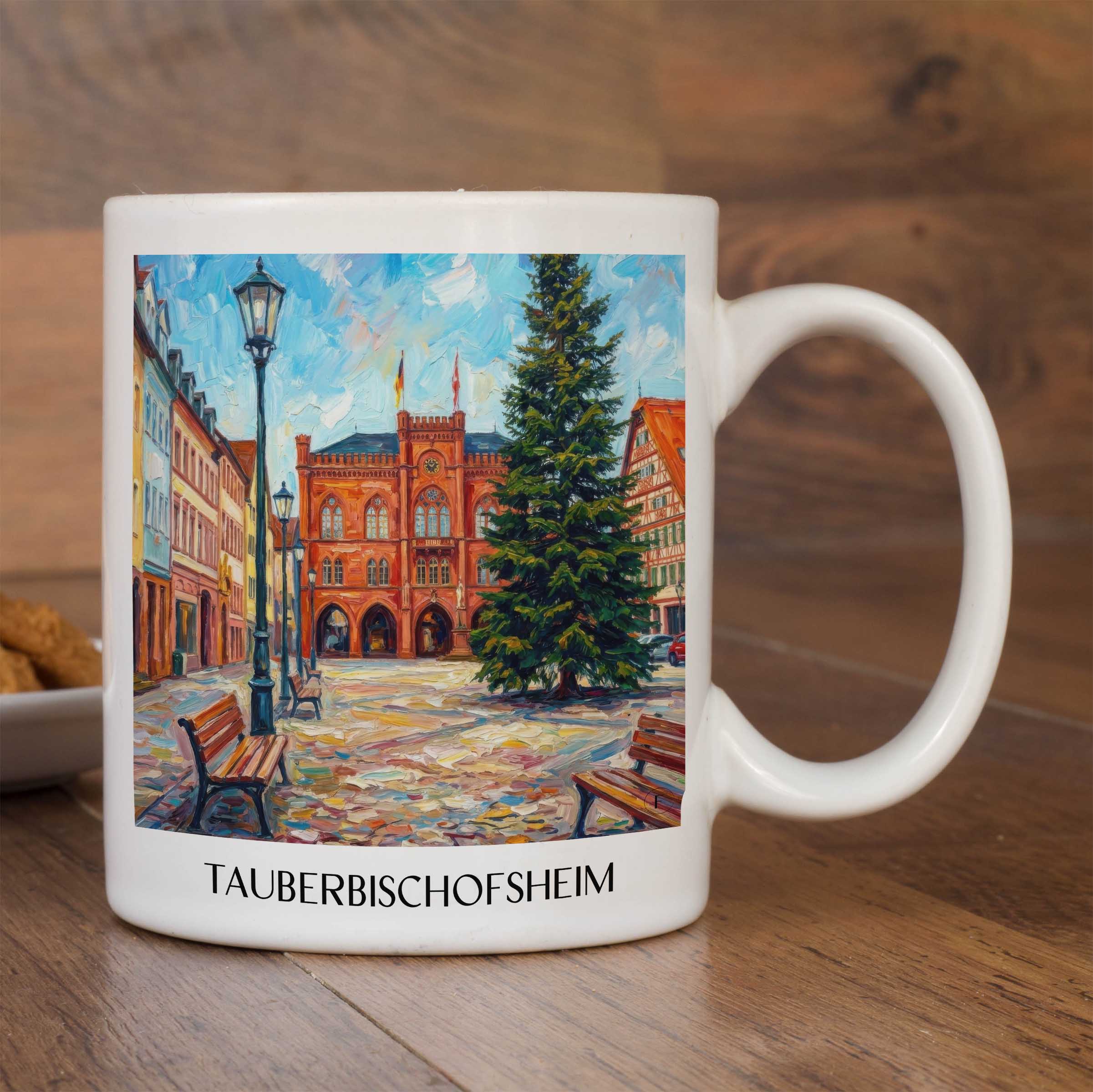 tauberbischofsheim-baden-württemberg-deutschland-kaffeebecher-oil-painting-oelgemaelde