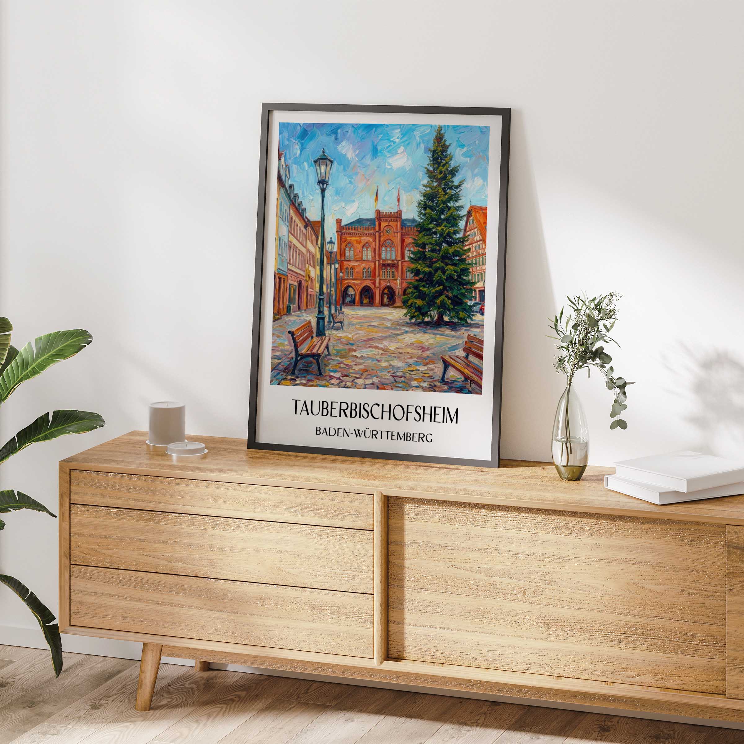 tauberbischofsheim-baden-württemberg-deutschland-poster-oil-painting-oelgemaelde