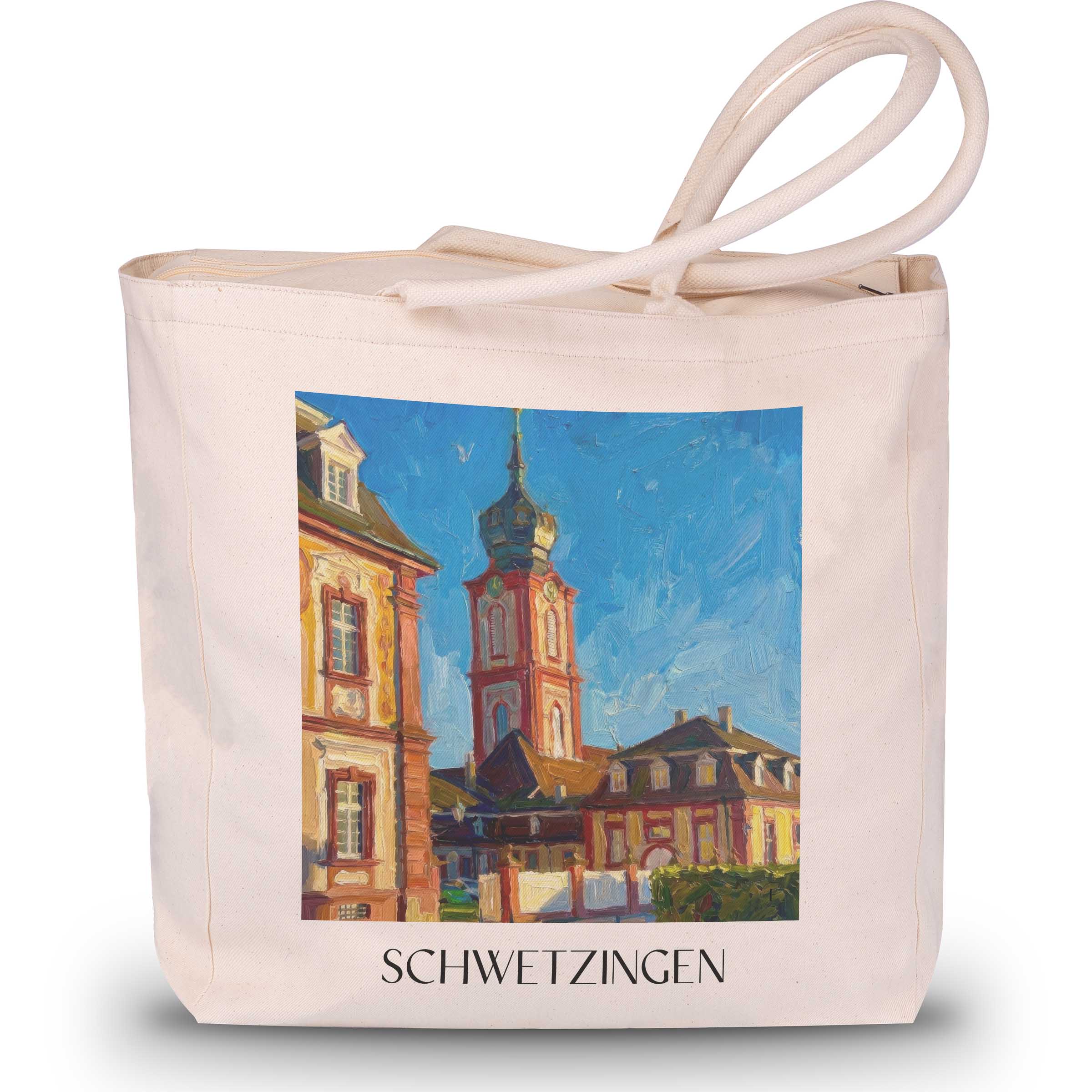 schwetzingen-kurpfalz-deutschland-einkaufstasche-oil-painting-oelgemaelde