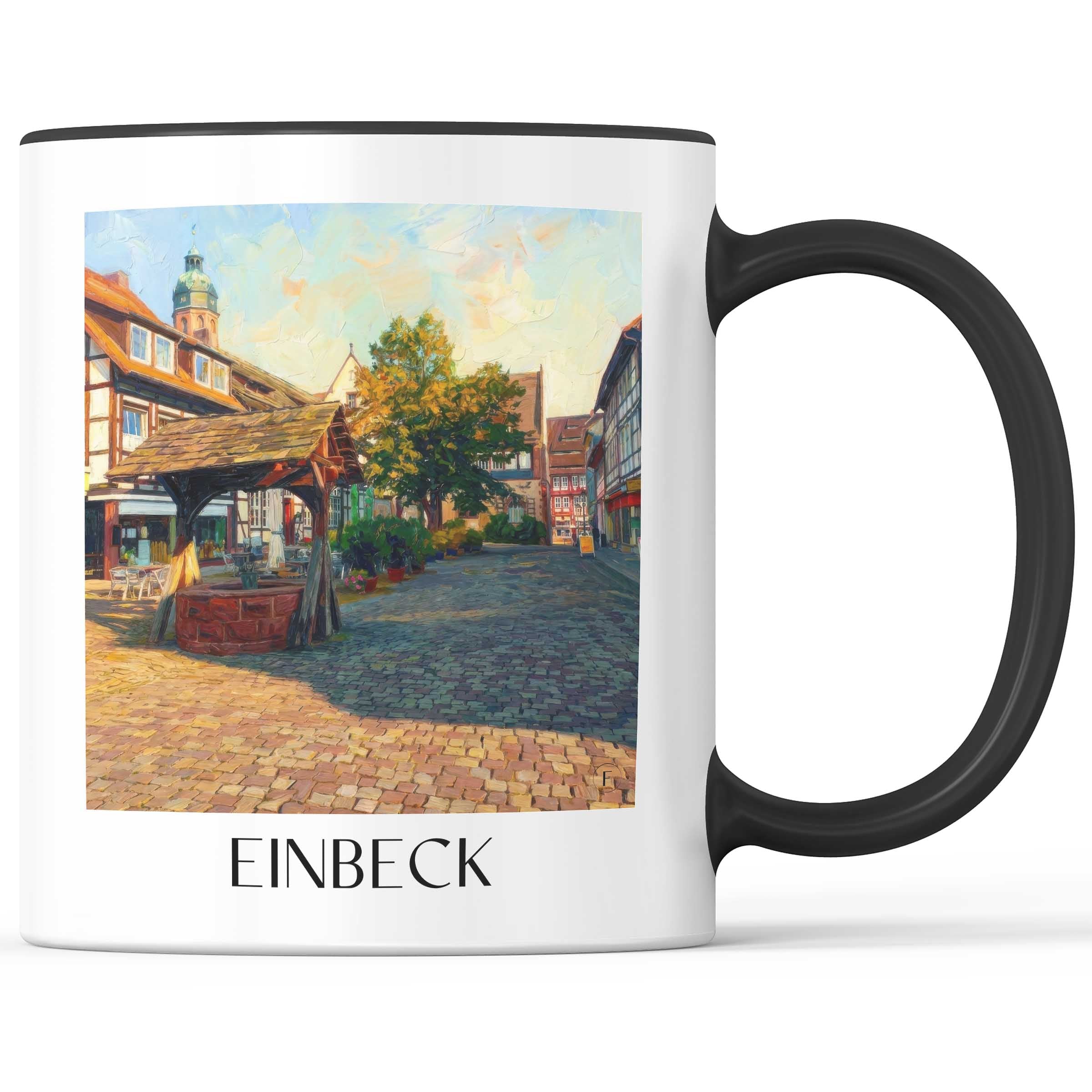 einbeck-niedersachsen-deutschland-kaffeebecher-oil-painting-oelgemaelde