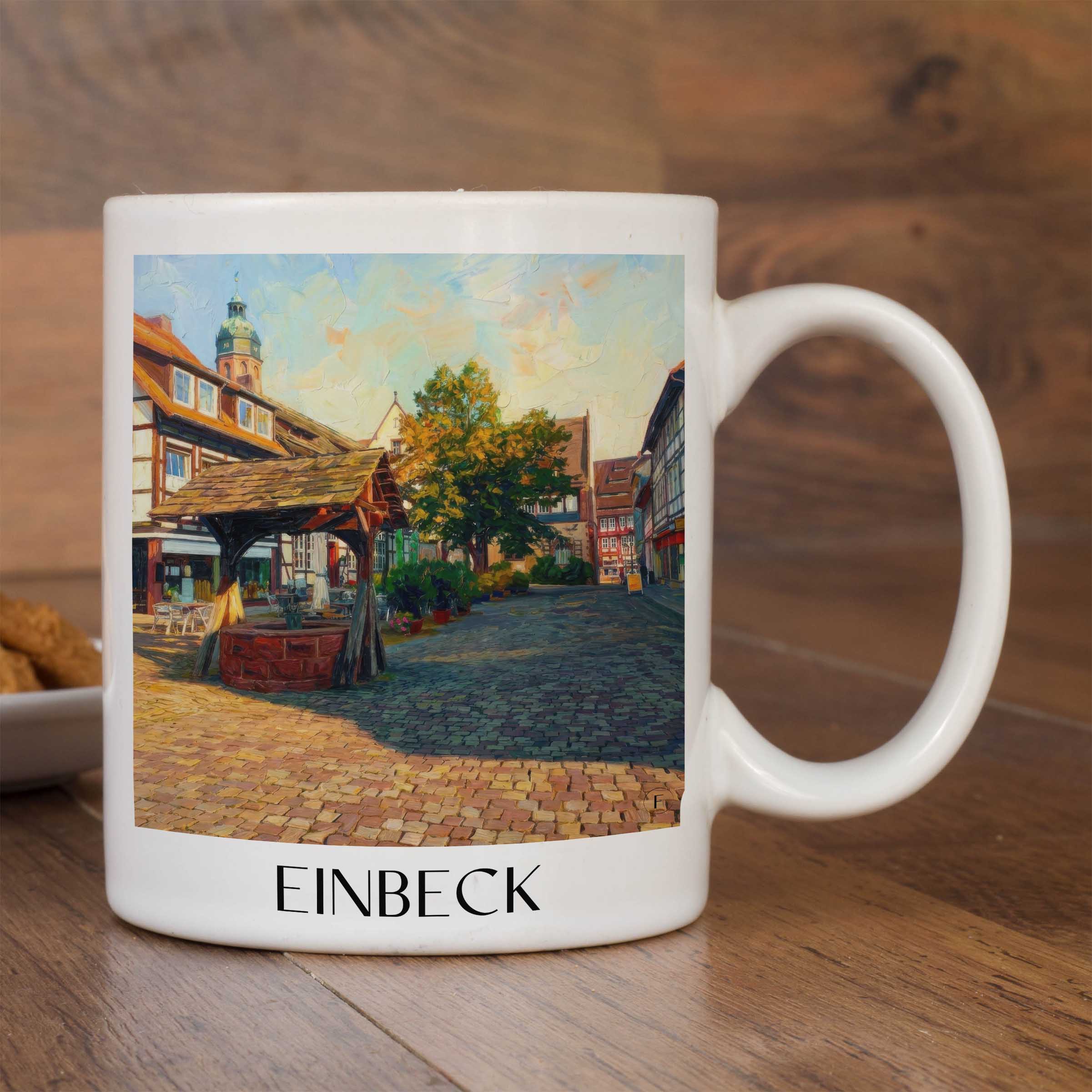 einbeck-niedersachsen-deutschland-kaffeebecher-oil-painting-oelgemaelde