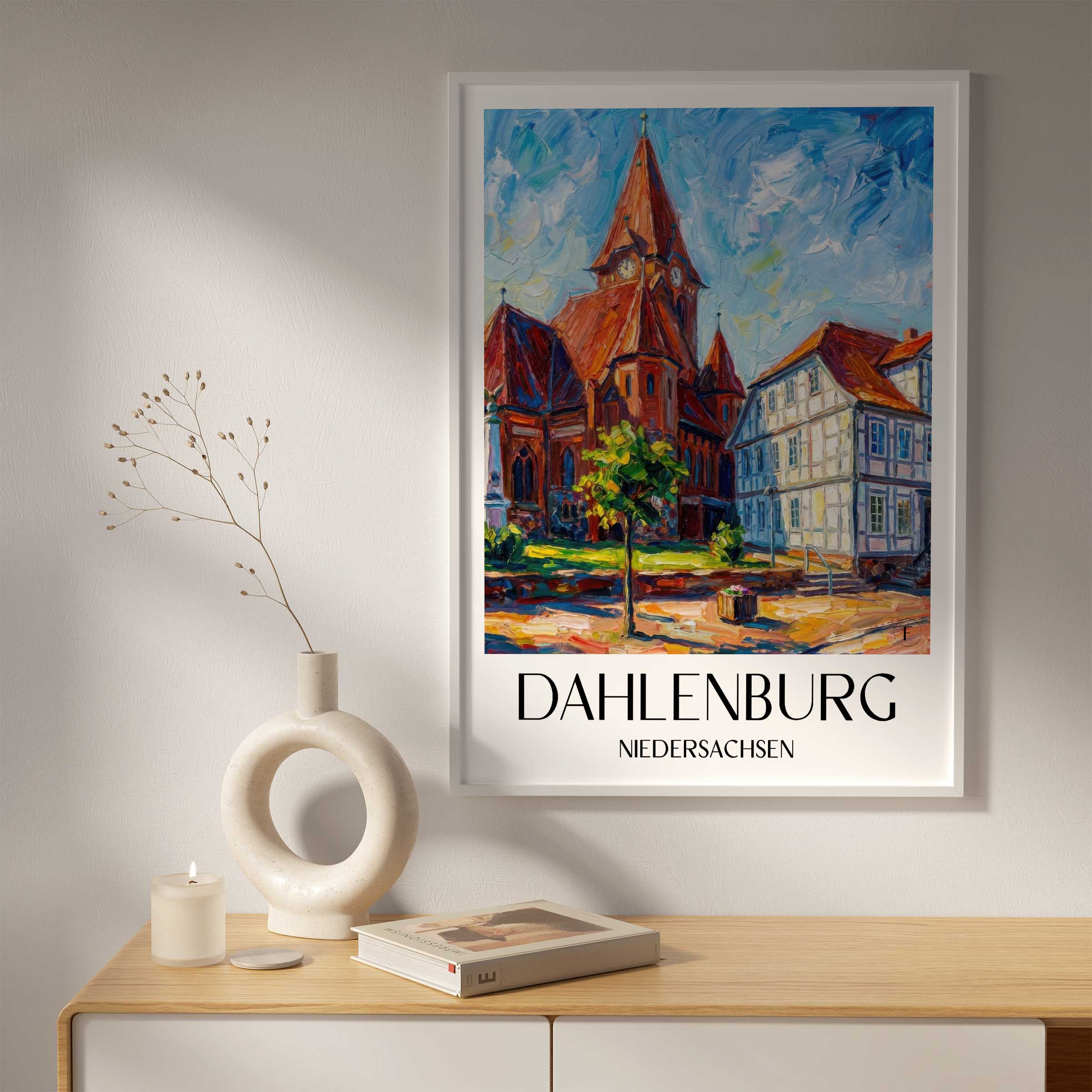 dahlenburg-niedersachsen-deutschland-poster-oil-painting-oelgemaelde