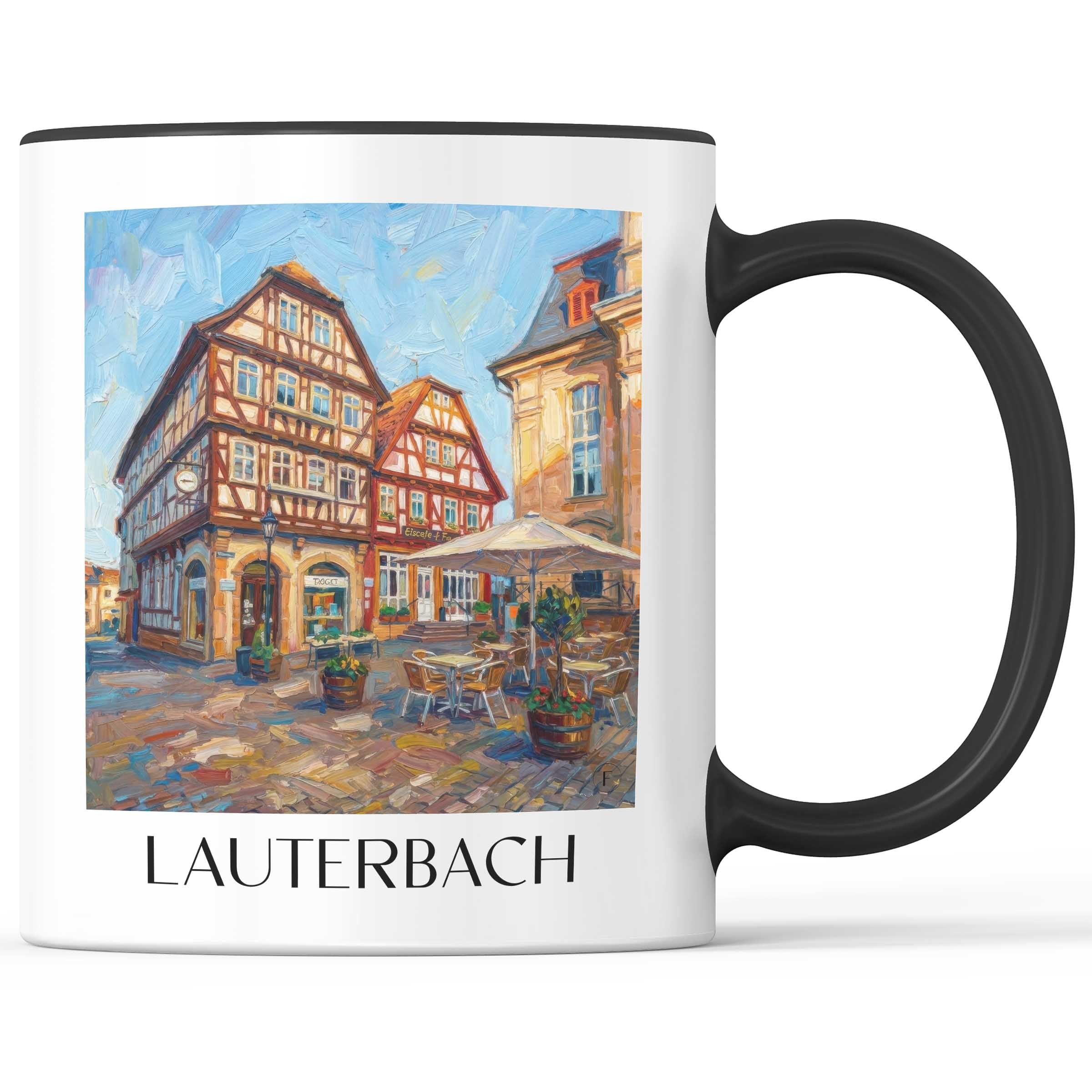 lauterbach-hessen-deutschland-kaffeebecher-oil-painting-oelgemaelde