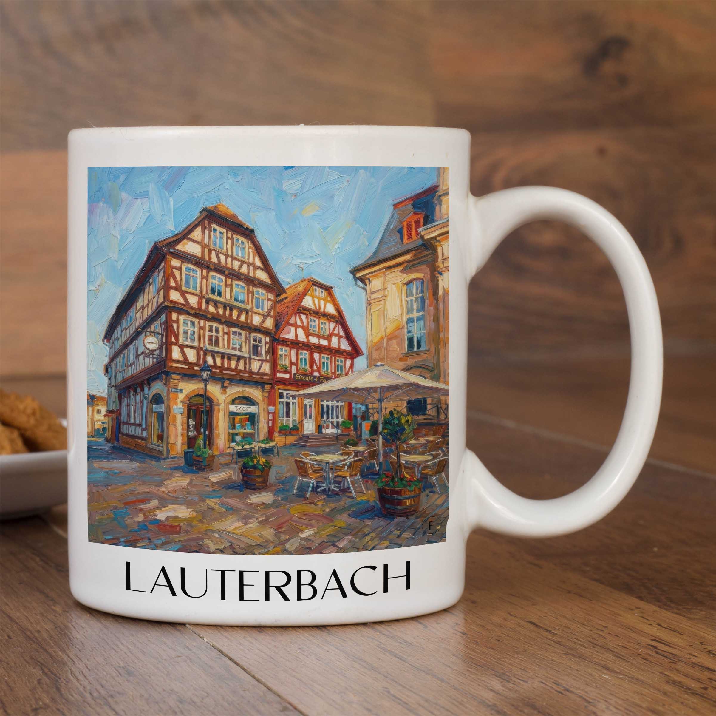 lauterbach-hessen-deutschland-kaffeebecher-oil-painting-oelgemaelde