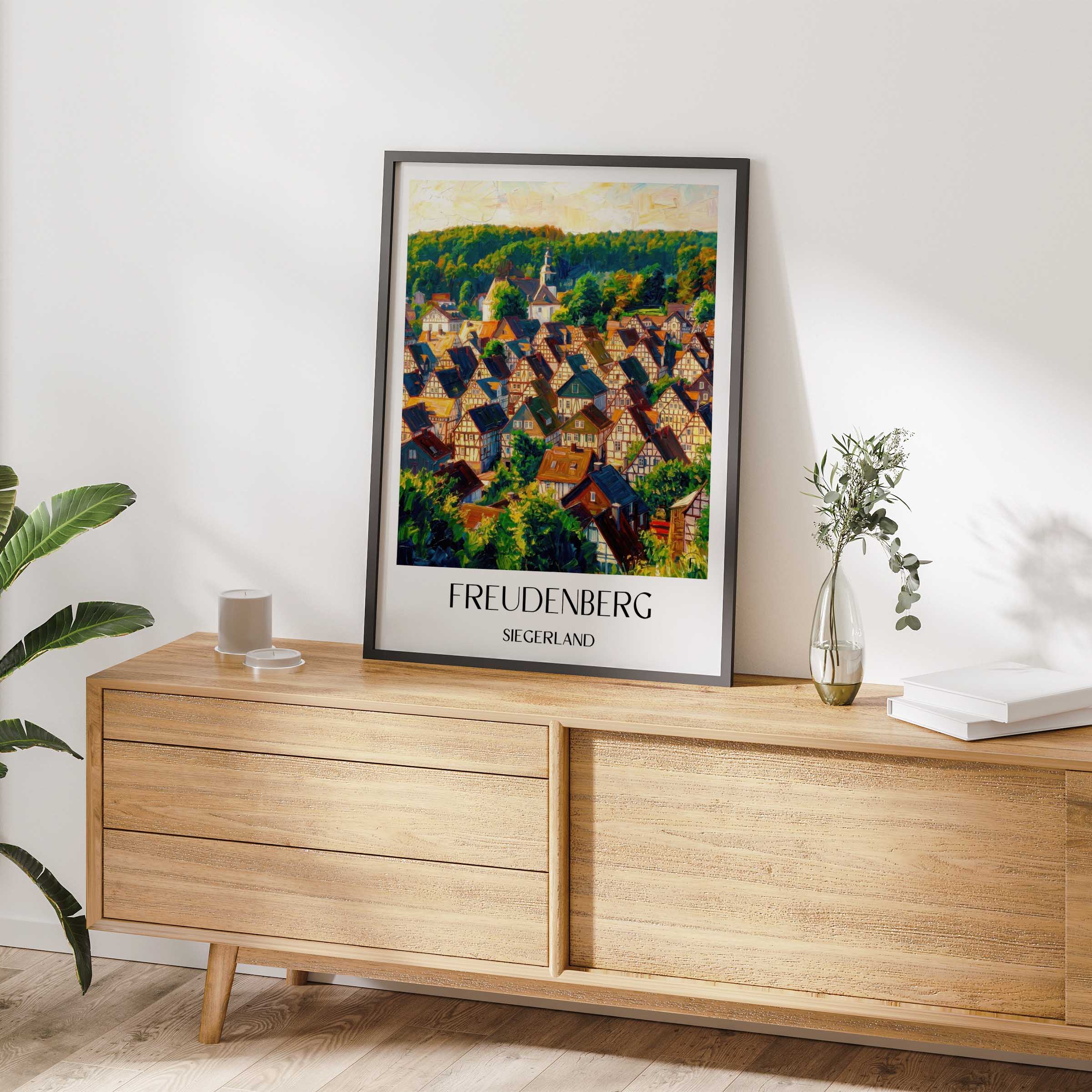 freudenberg-siegerland-deutschland-poster-oil-painting-oelgemaelde