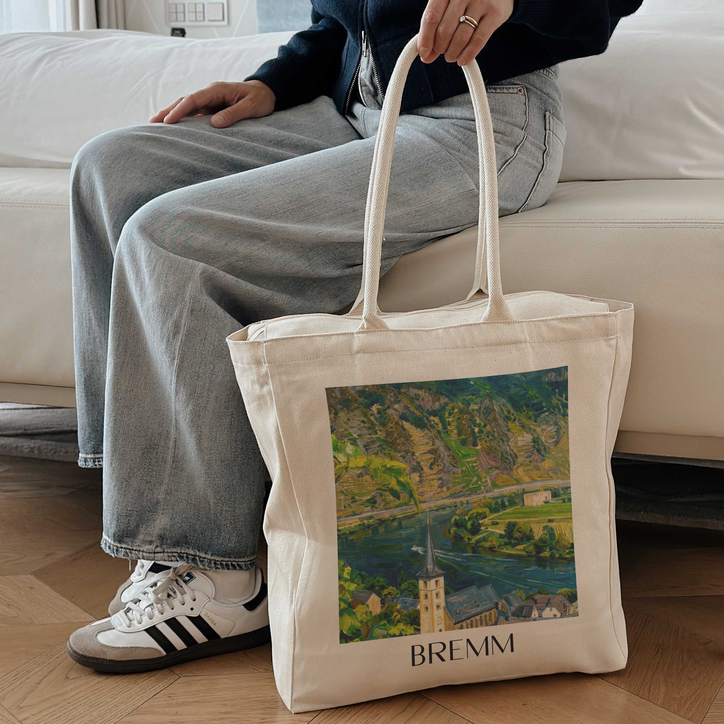 bremm-rheinland-pfalz-deutschland-einkaufstasche-oil-painting-oelgemaelde