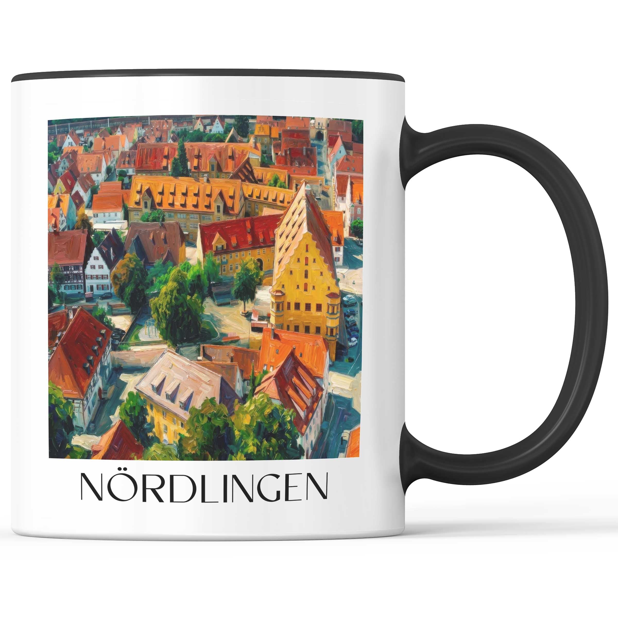 nördlingen-schwaben-deutschland-kaffeebecher-oil-painting-oelgemaelde