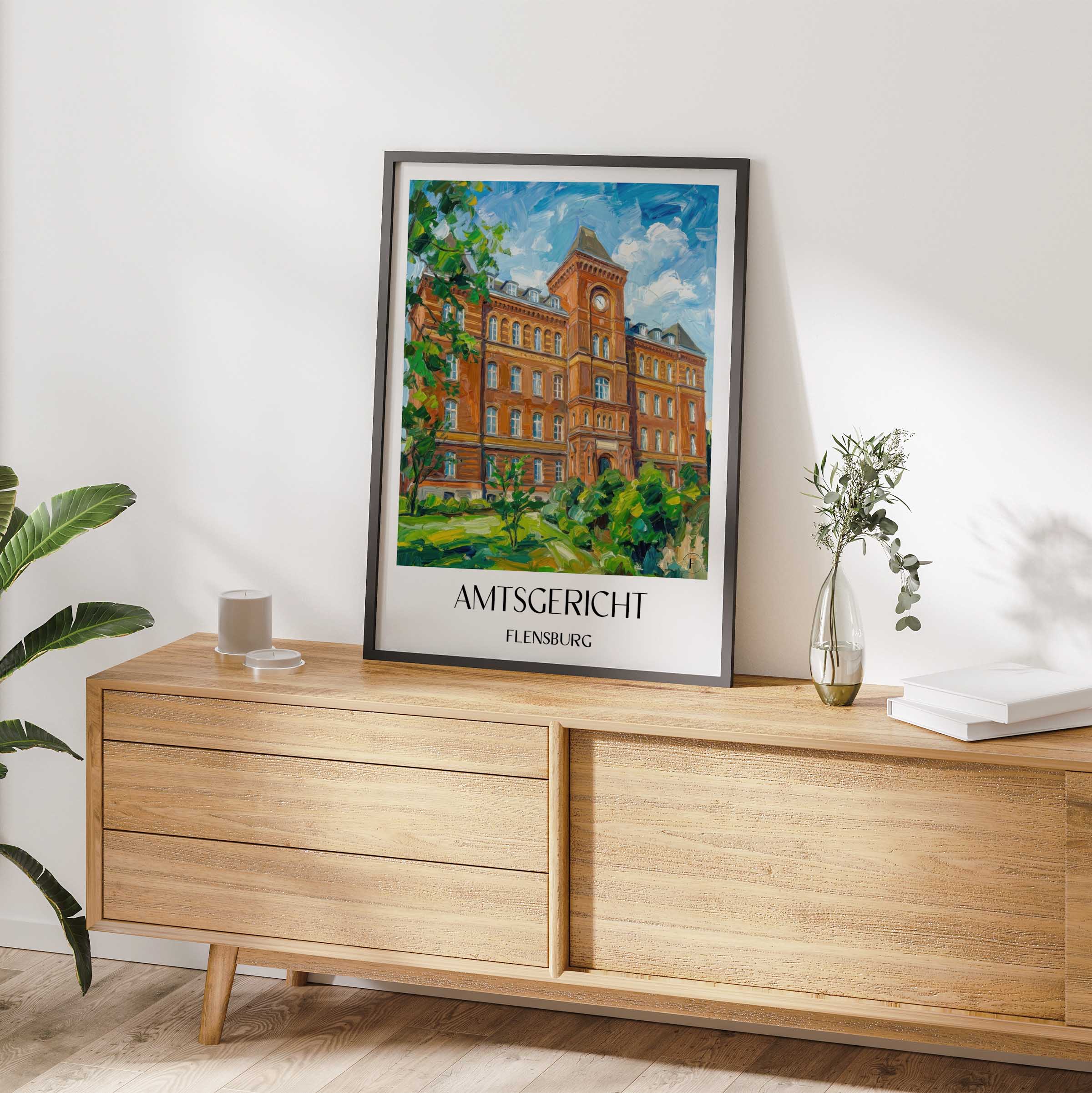 amtsgericht-flensburg-deutschland-poster-oil-painting-oelgemaelde