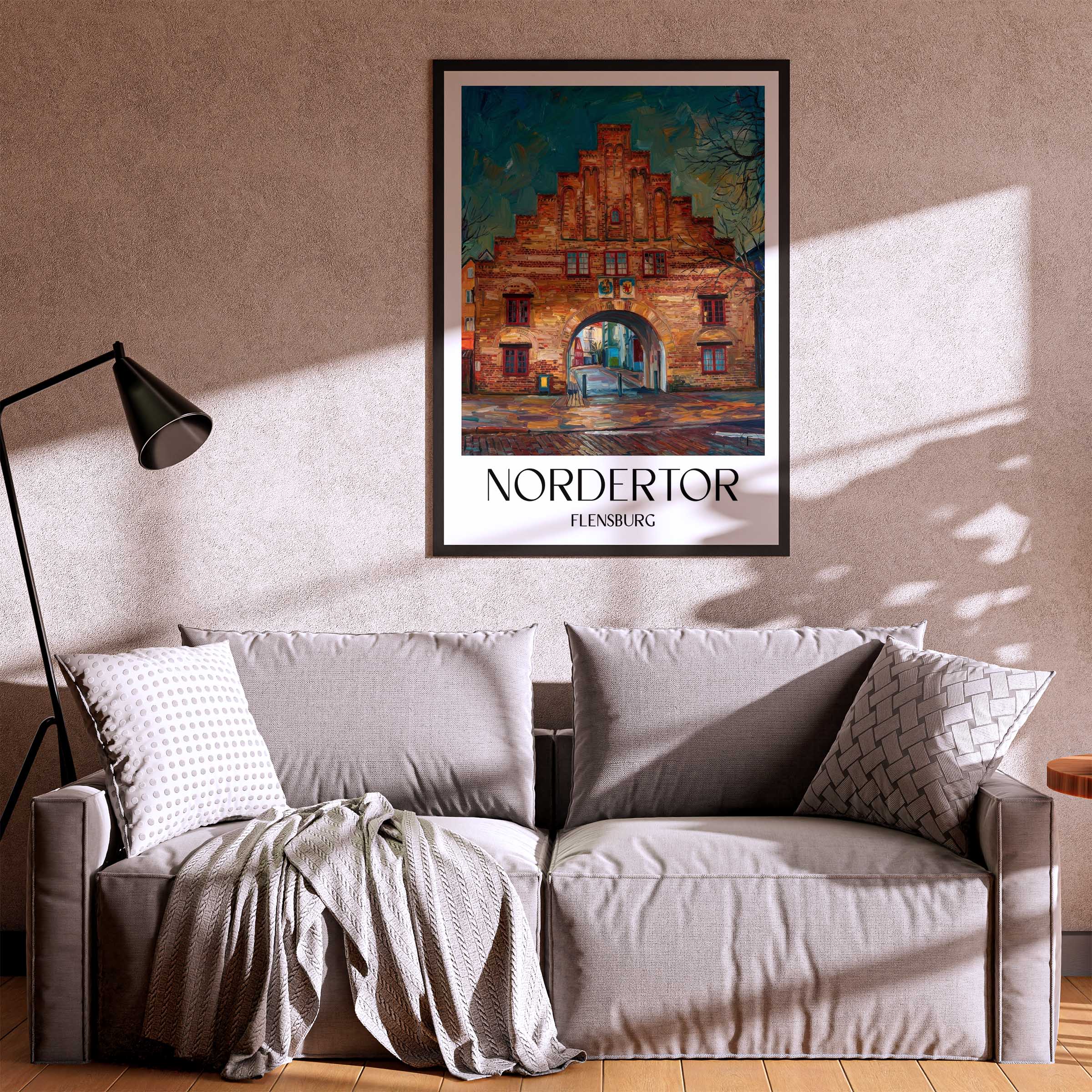 nordertor-flensburg-deutschland-poster-oil-painting-oelgemaelde