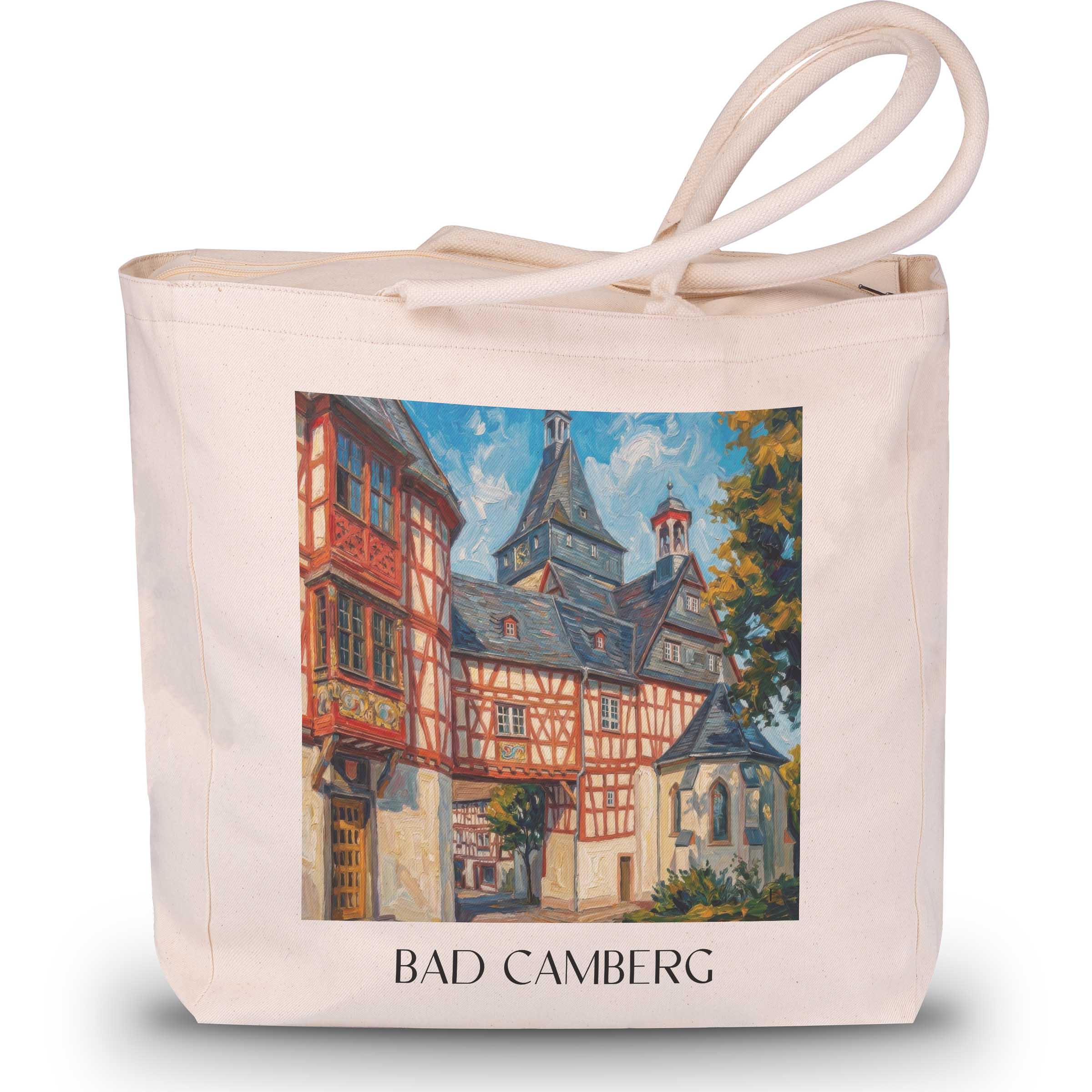 bad-camberg-taunus-deutschland-einkaufstasche-oil-painting-oelgemaelde