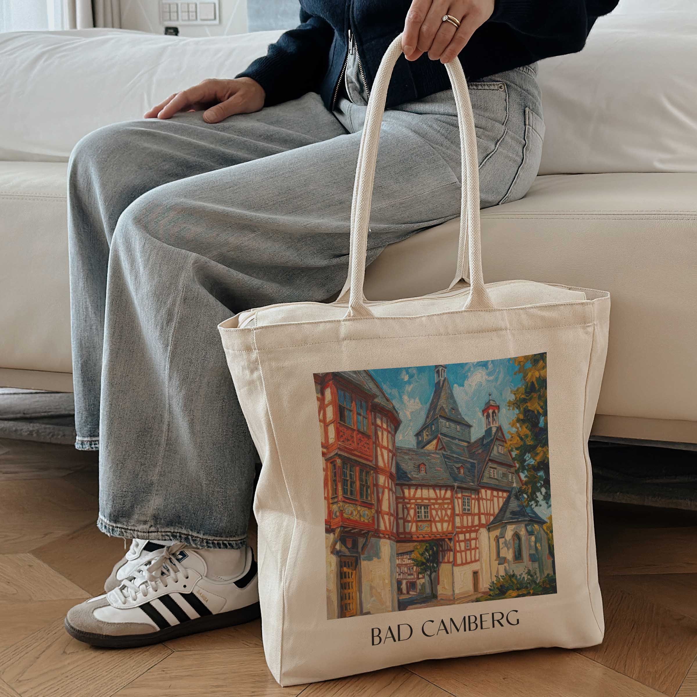 bad-camberg-taunus-deutschland-einkaufstasche-oil-painting-oelgemaelde