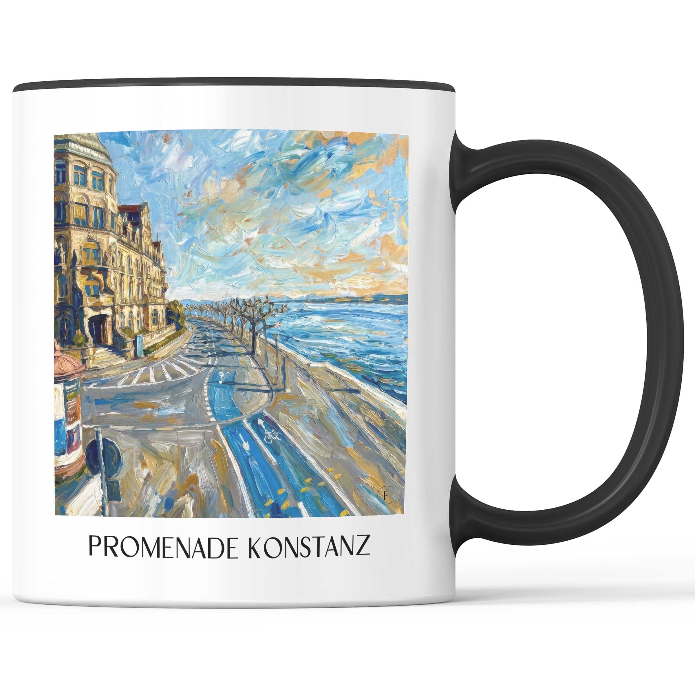 promenade-konstanz-bodensee-deutschland-kaffeebecher-oil-painting-oelgemaelde