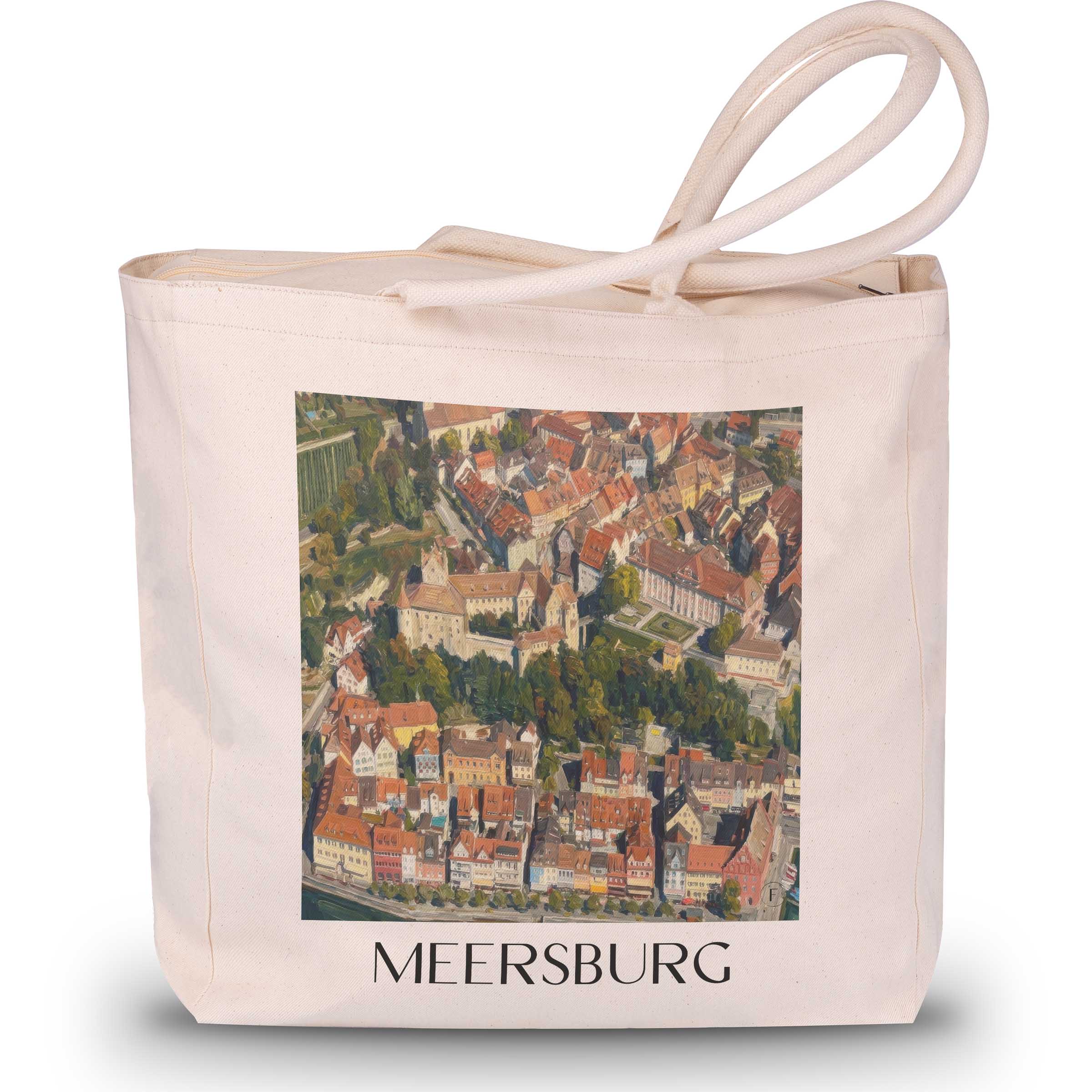 meersburg-bodensee-deutschland-einkaufstasche-oil-painting-oelgemaelde