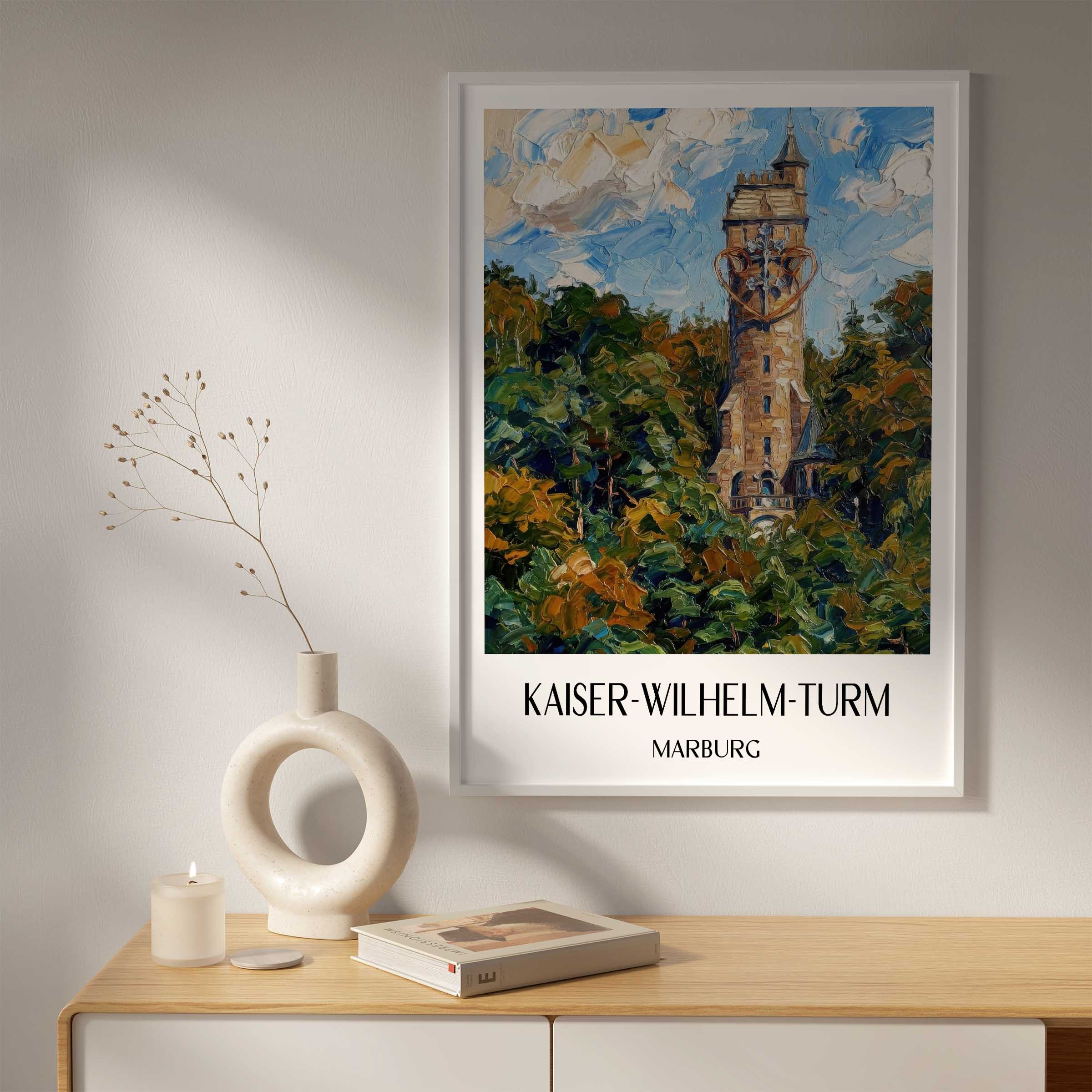 kaiser-wilhelm-turm-marburg-deutschland-poster-oil-painting-oelgemaelde