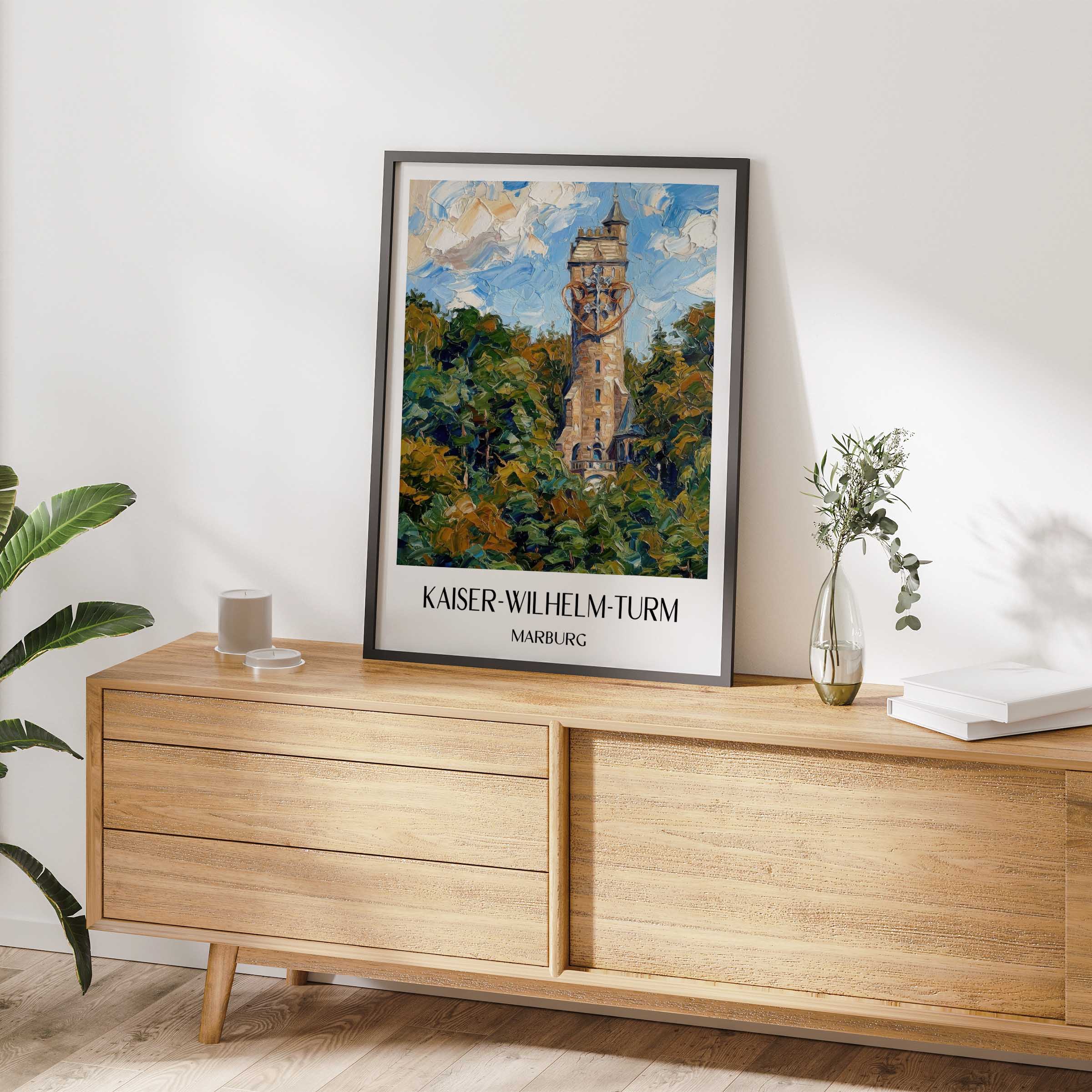 kaiser-wilhelm-turm-marburg-deutschland-poster-oil-painting-oelgemaelde