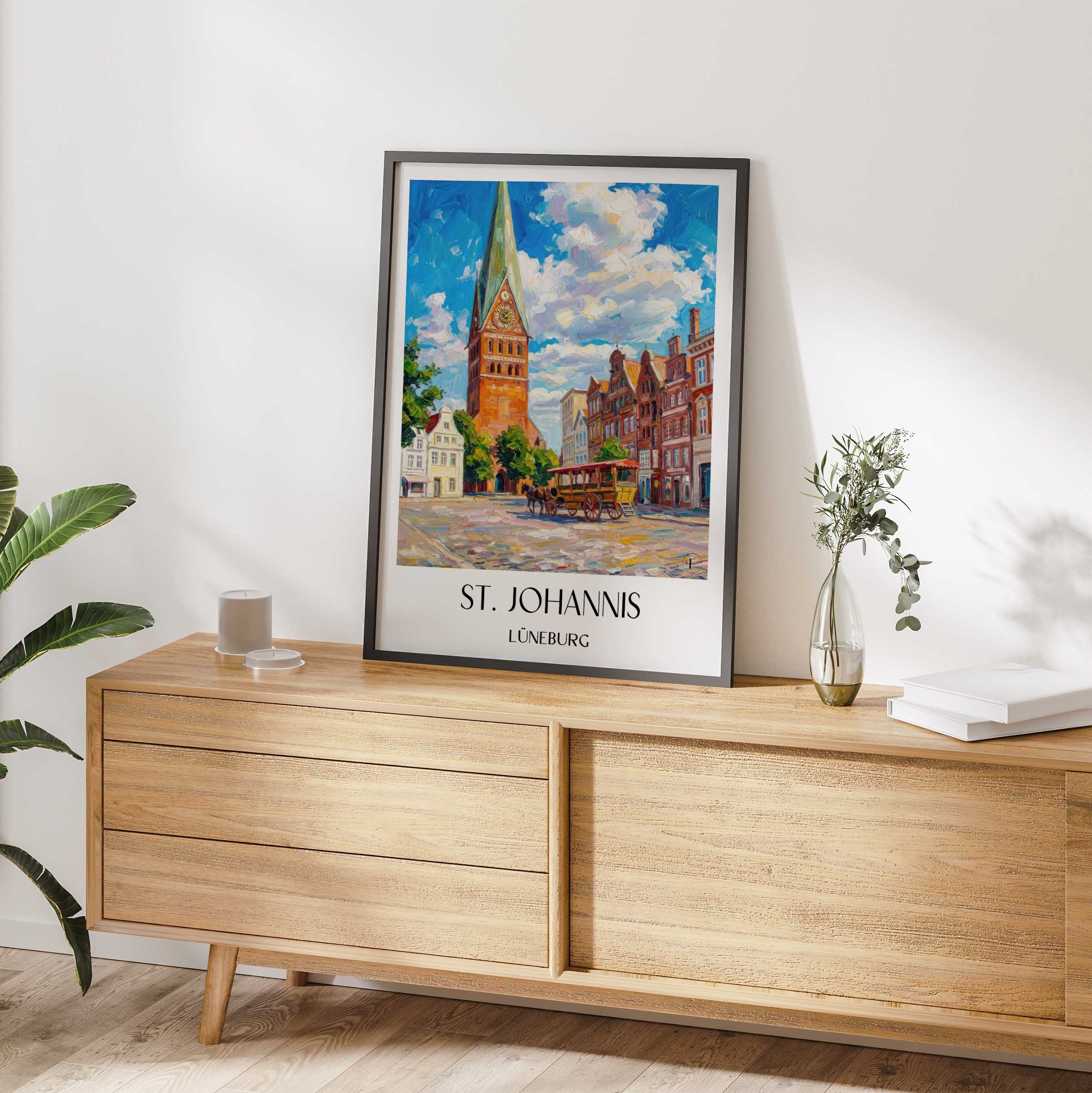 st.-johannis-lüneburg-deutschland-poster-oil-painting-oelgemaelde