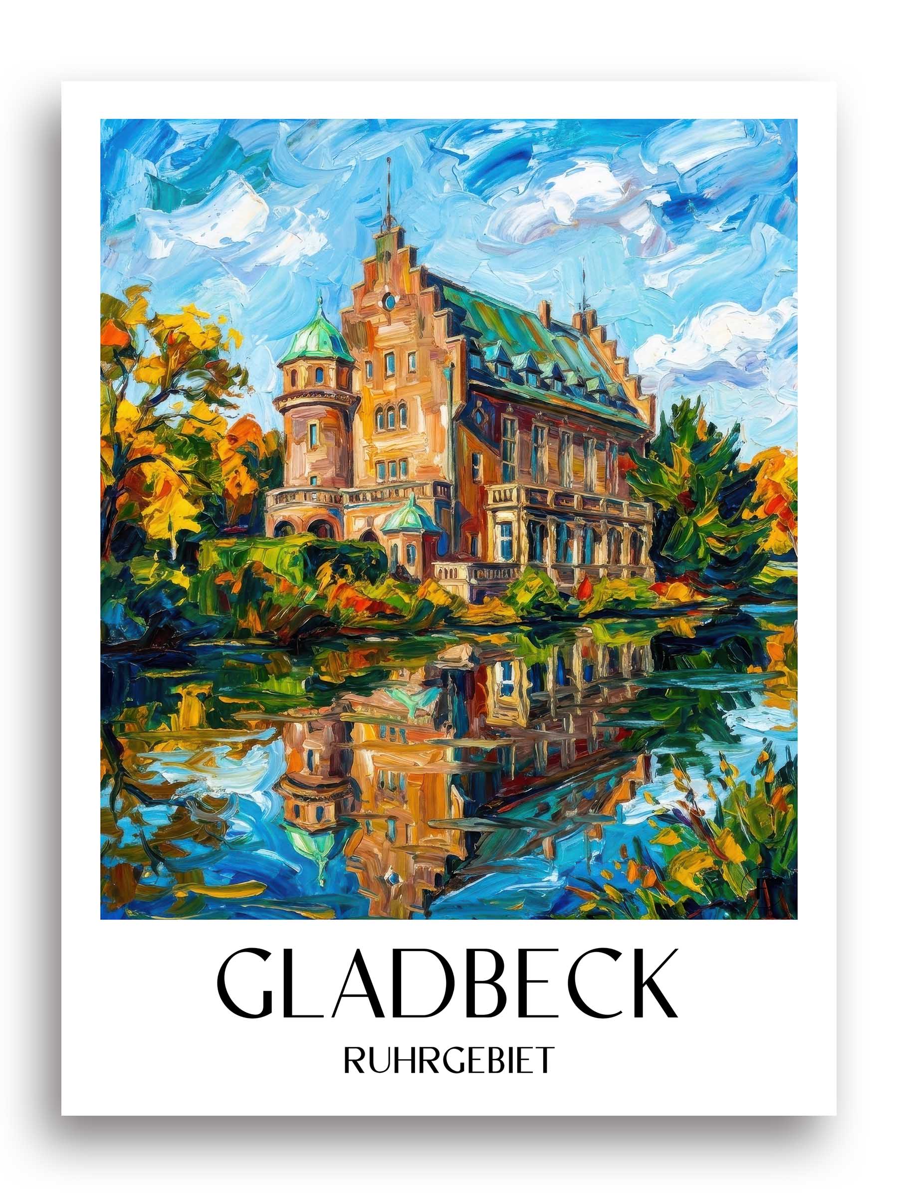 gladbeck-ruhrgebiet-deutschland-poster-oil-painting-oelgemaelde