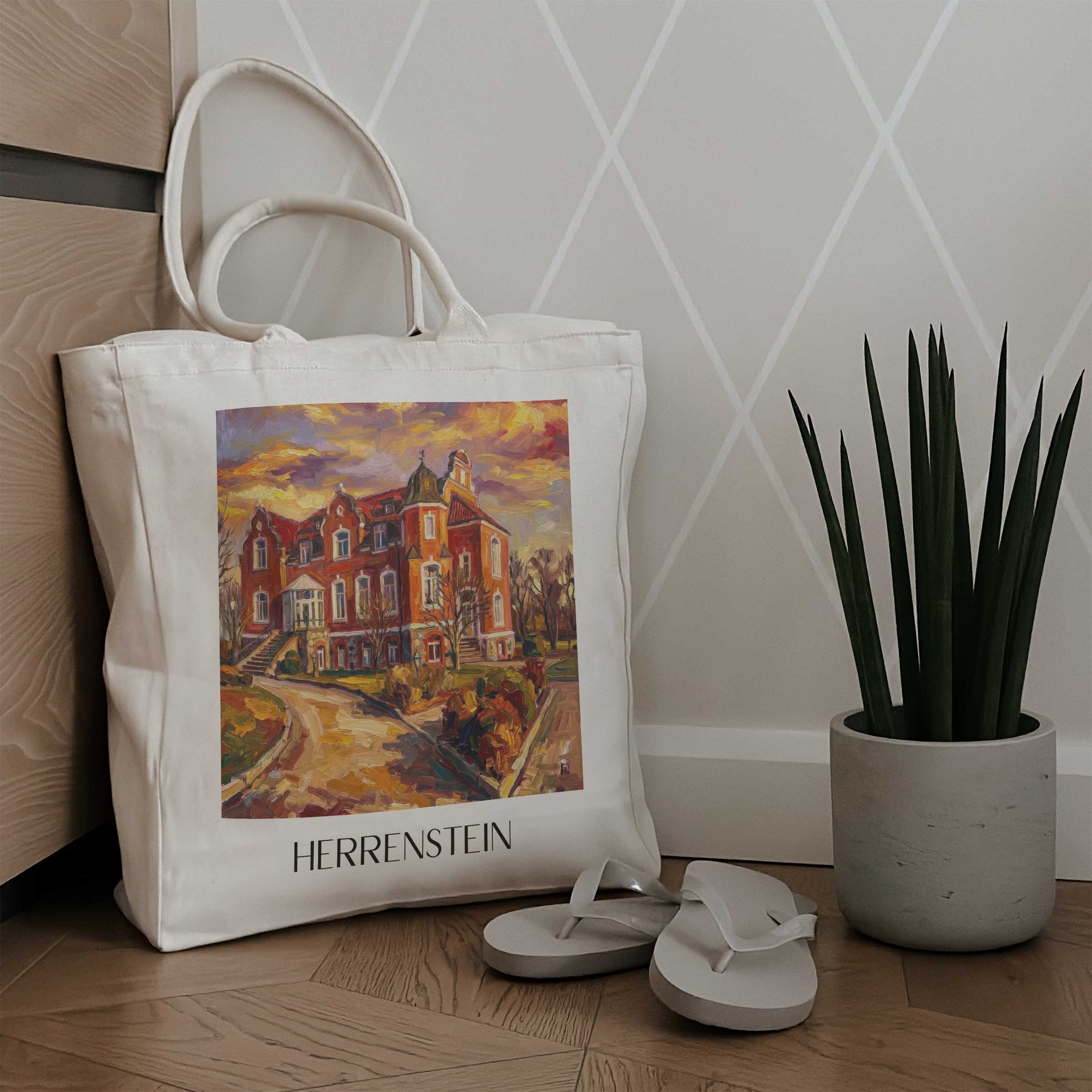 herrenstein-brandenburg-deutschland-einkaufstasche-oil-painting-oelgemaelde