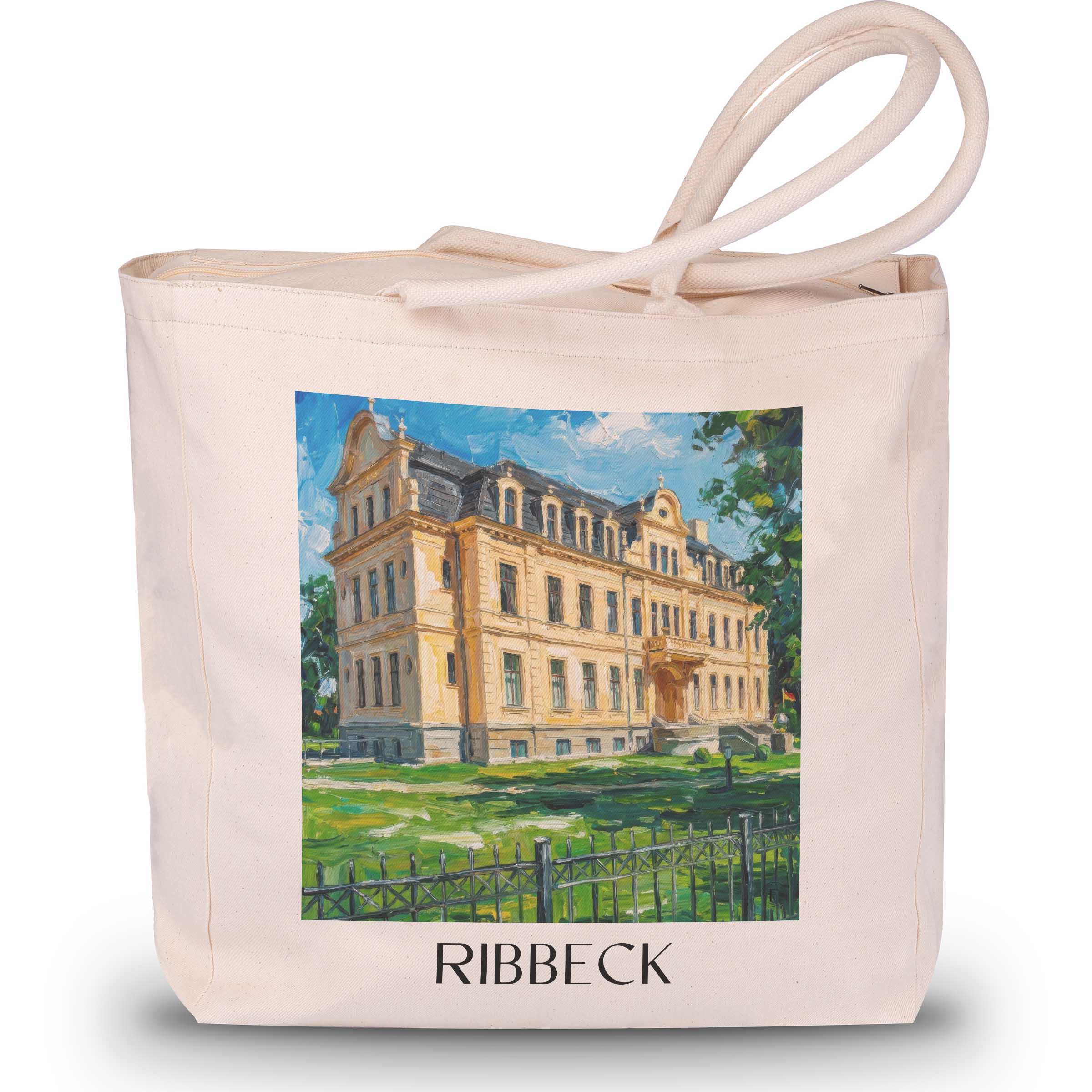 ribbeck-brandenburg-deutschland-einkaufstasche-oil-painting-oelgemaelde