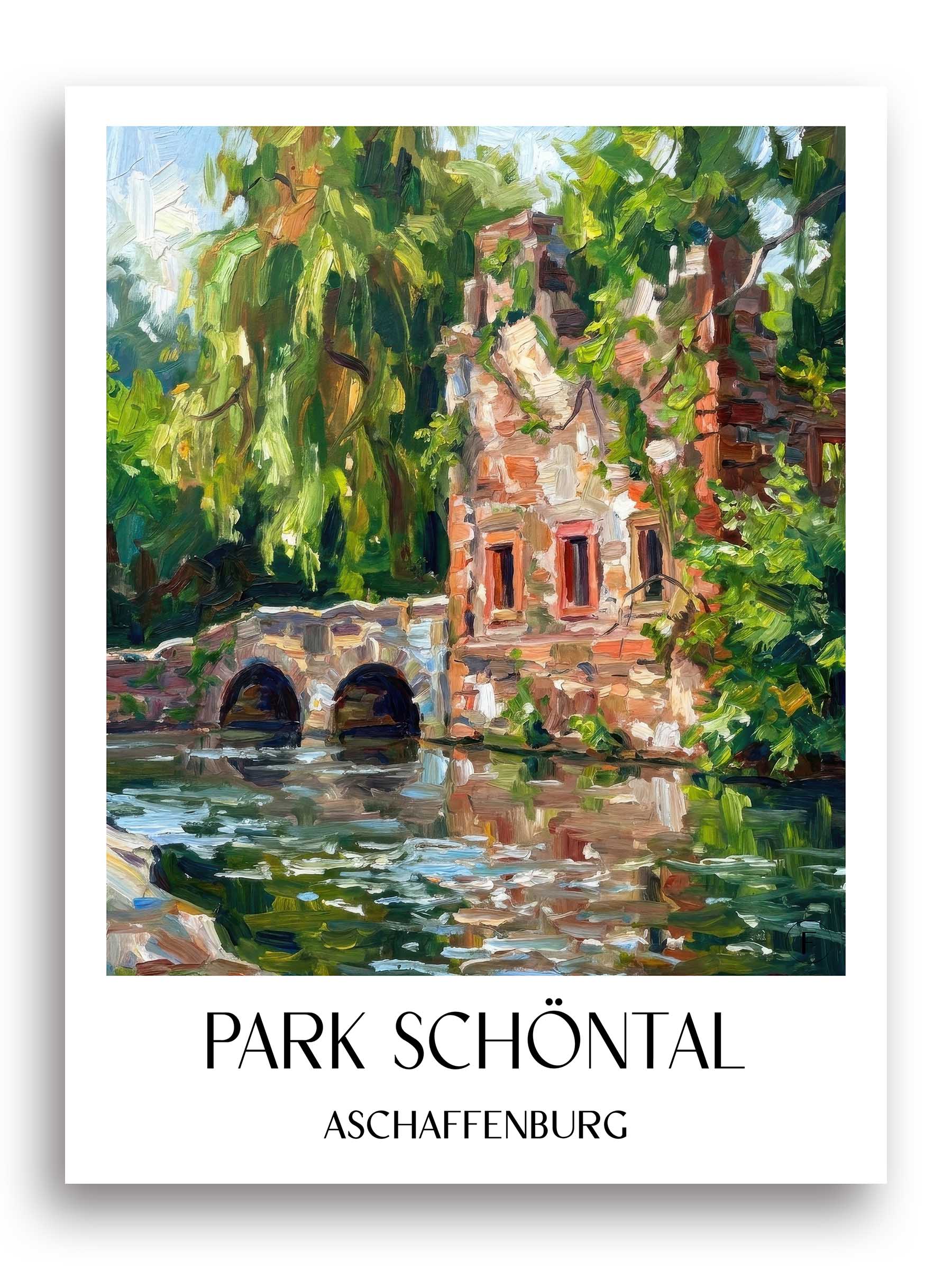 park-schöntal-aschaffenburg-deutschland-poster-oil-painting-oelgemaelde