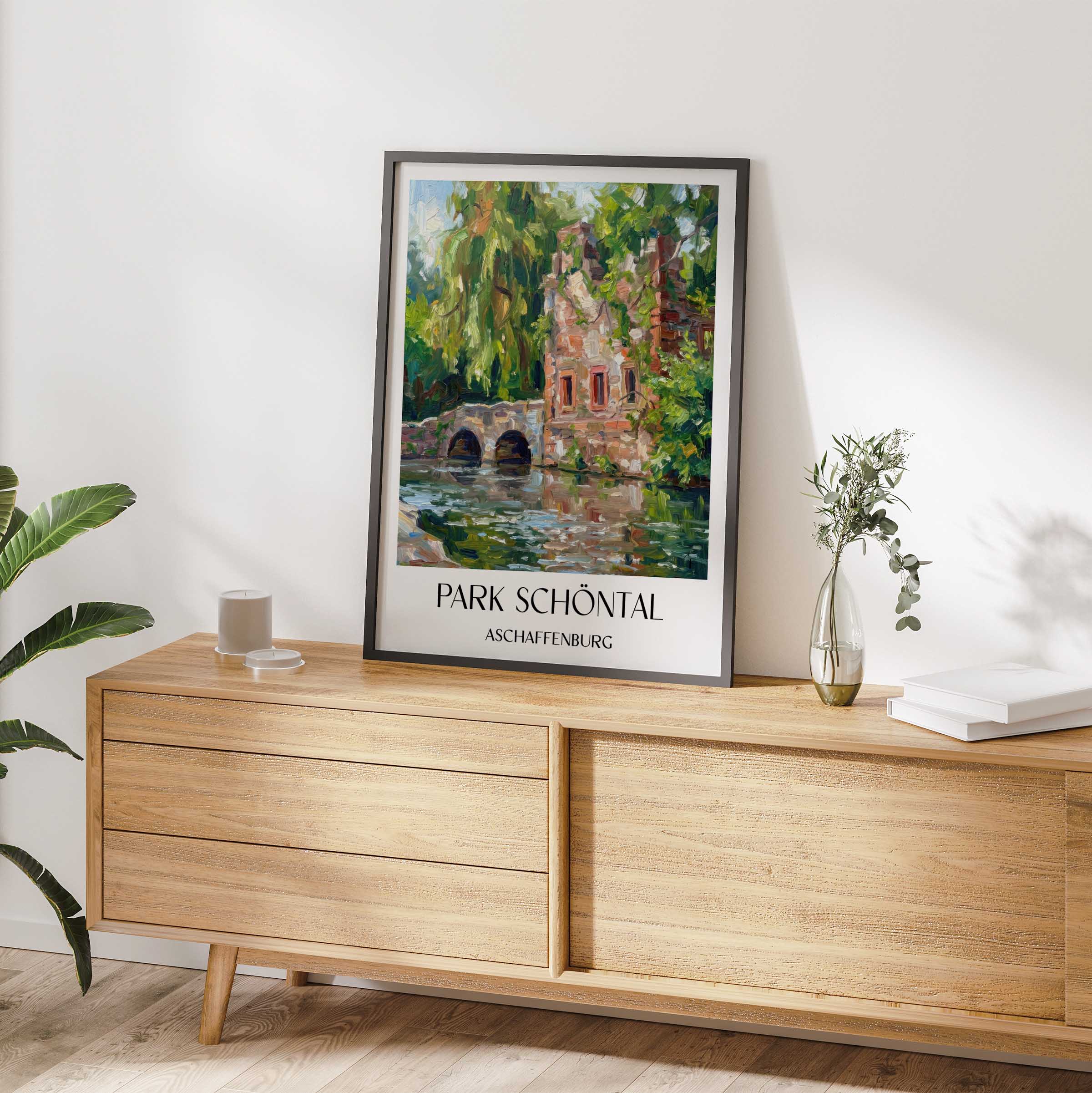 park-schöntal-aschaffenburg-deutschland-poster-oil-painting-oelgemaelde